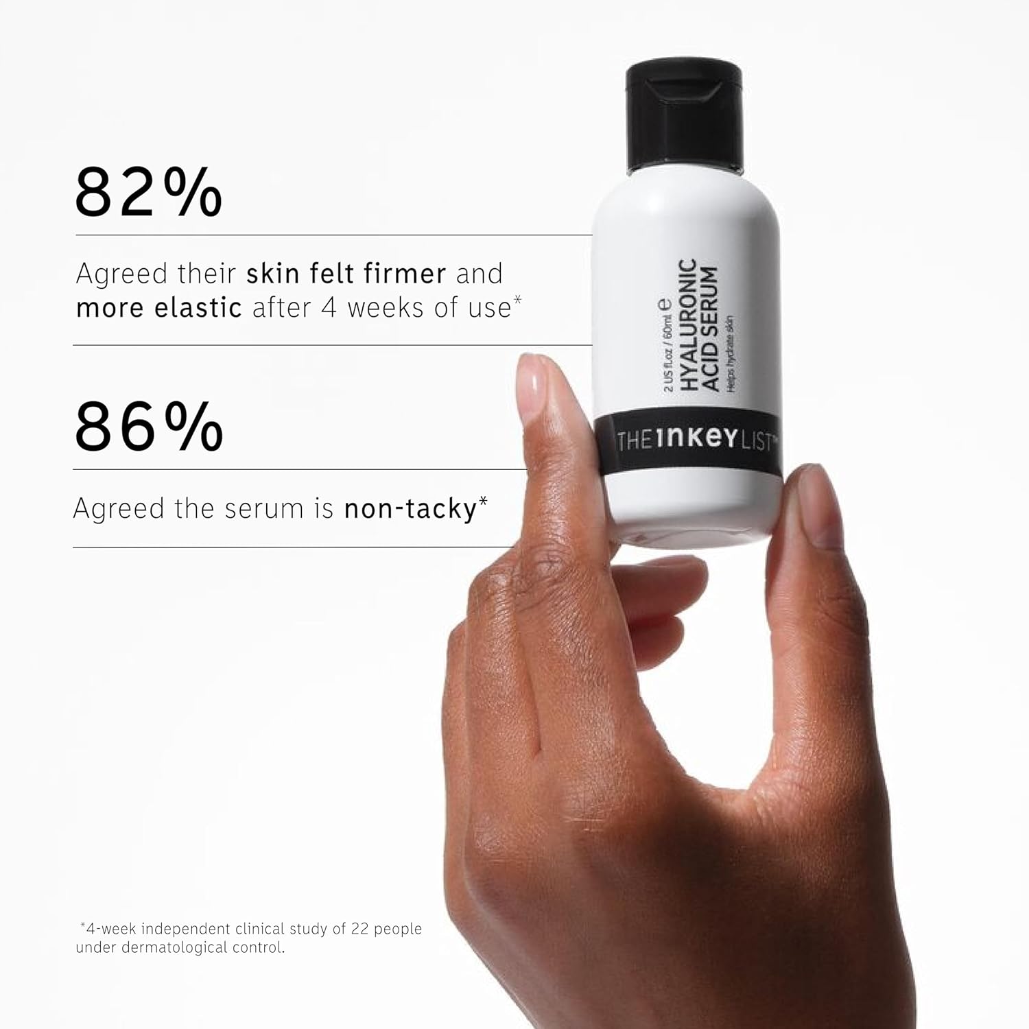 The INKEY List 2% Hyaluronic Acid Serum for plumping and smoothing all skin types 30 ml - Image 6