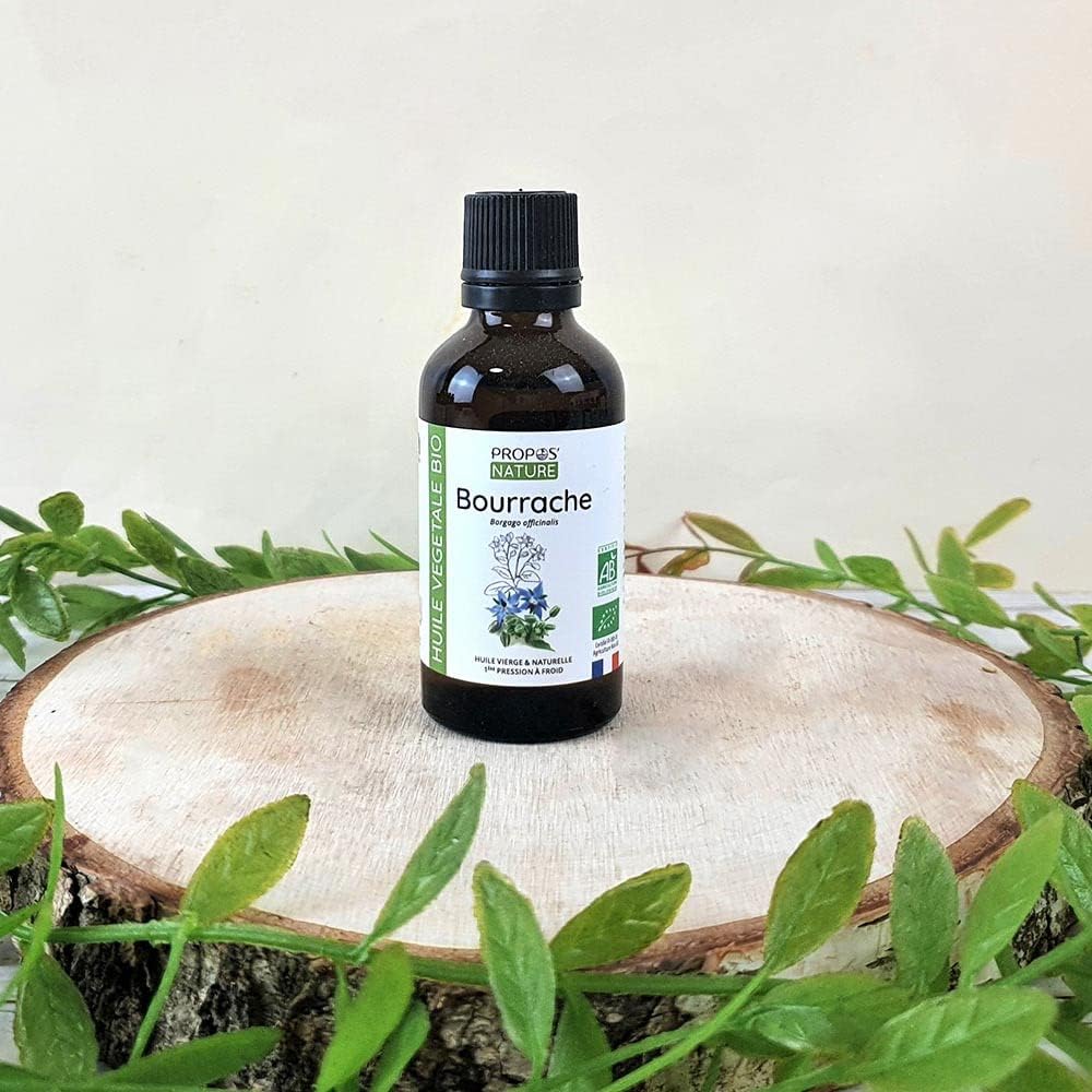 Organic Borage Oil – Borago officinalis seed oil – 100% pure and natural – 50 ml - Image 3