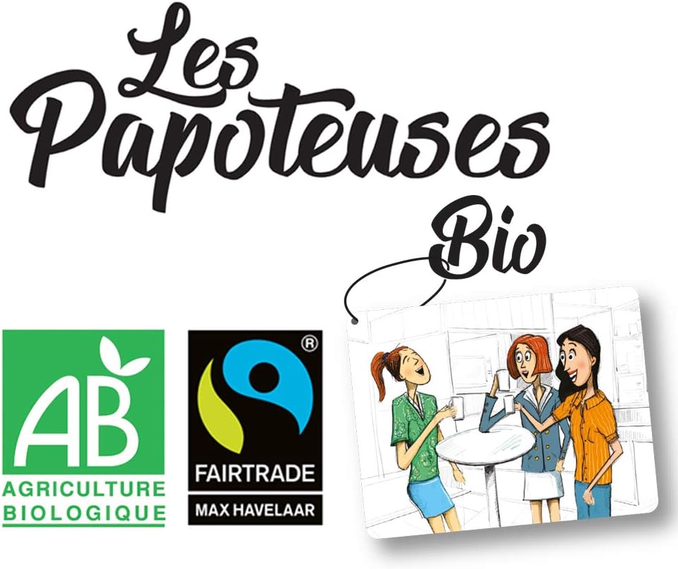 LES PAPOTEUSES | Organic infusion liver drainage thanks to rosemary and dandelion | 60 tea bags | Infusion set of 3 boxes of 20 sachets | Certified organic - Image 8