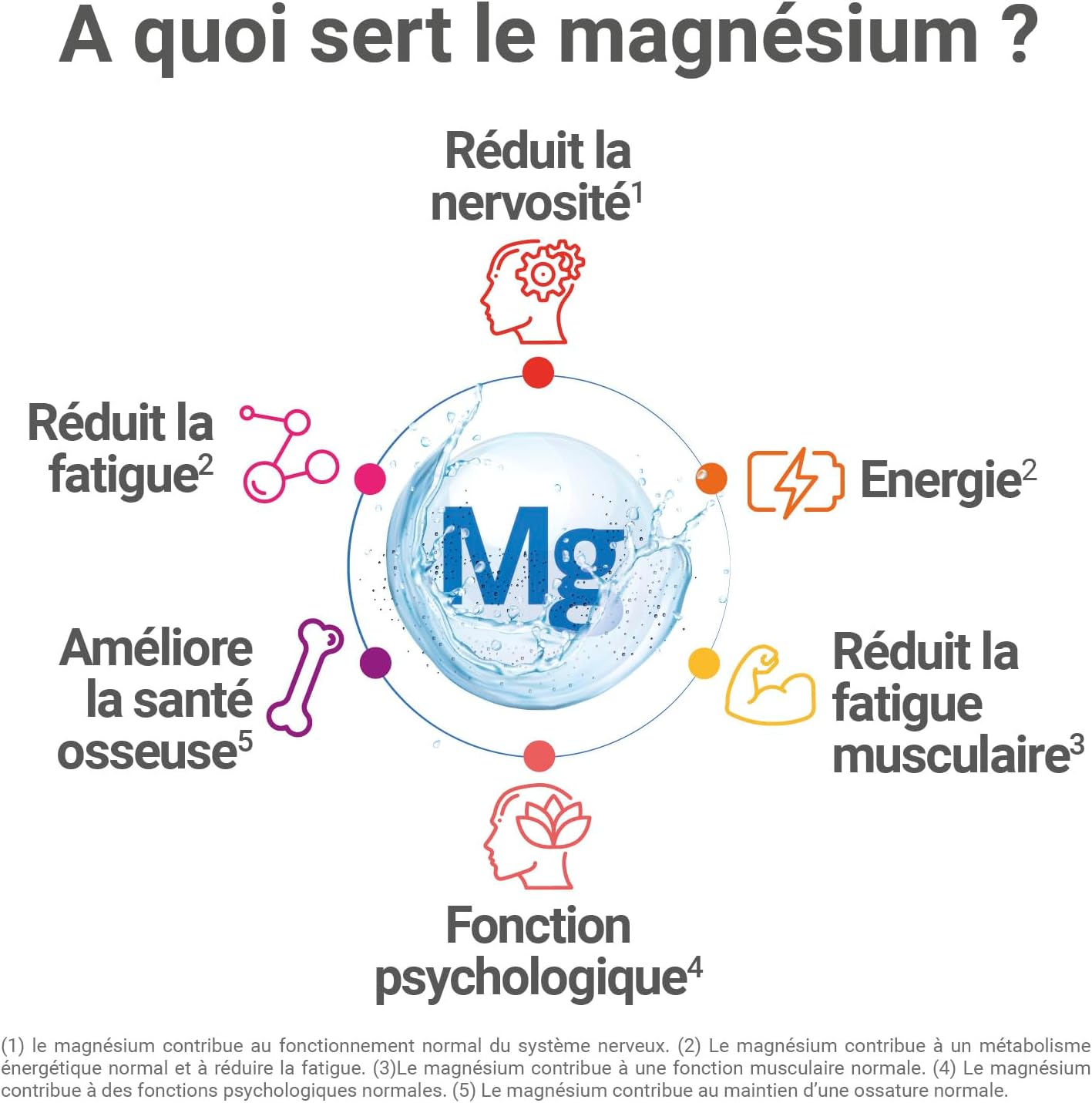 MAG 2 - Cramps - Marine magnesium, calcium, iron, potassium, copper - Cramps, muscle fatigue - Dietary supplement - 15-day program - 30 tablets - Image 7