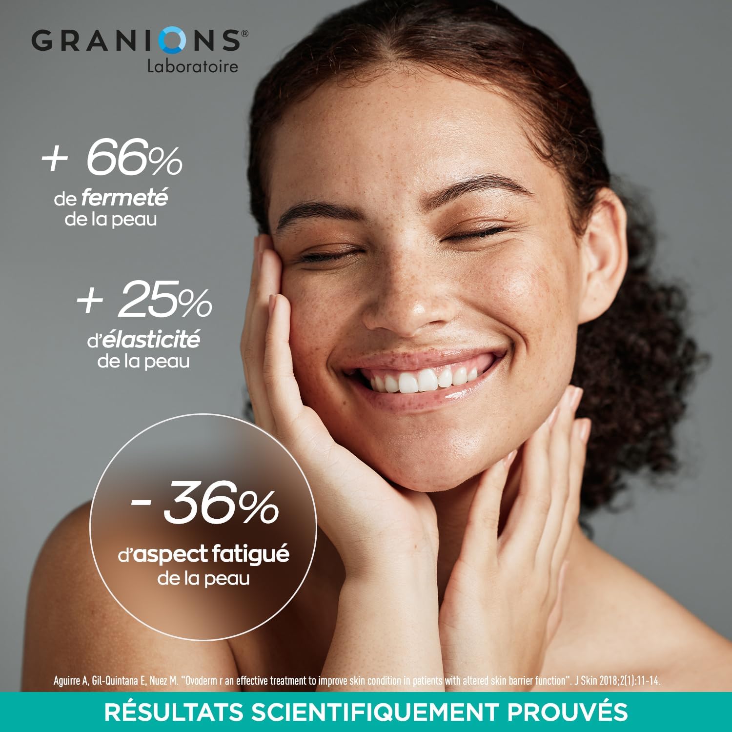 Multi Collagen - 5 Types of Collagen - GRANIONS Collagen No. 1 in Pharmacies - Marine Collagen Powder - Marine Collagen + Vitamin C - 20 Clinical Studies - Lemon Flavour - Collagen Powder 260g - Image 8