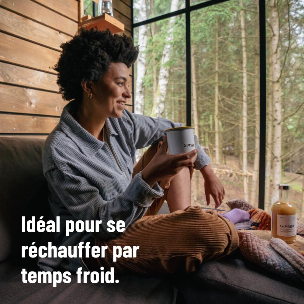 GIMBER N°2 700ml Brut - Organic Ginger Concentrate | 50% Less Sugar | Alcohol Free & Natural | Premium Organic Ginger Yuzu & Lemon Thyme Drink for Drinks & Cocktails - Image 8