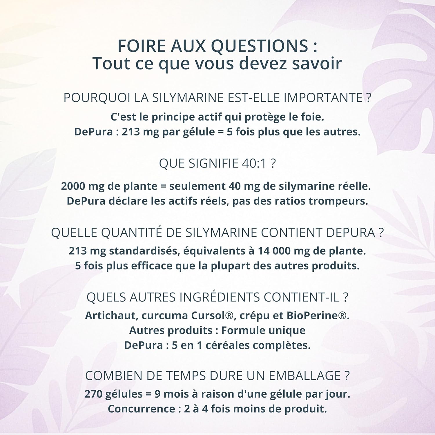 Organic Milk Thistle – 5x Plus Silymarin Active (213 mg, 80% Standardized) – Equivalent to 14,000 mg/capsule – 5-in-1 Formula with Artichoke, Turmeric Cursol, Lion's Mane, BioPerine – 270 Capsules - Image 4