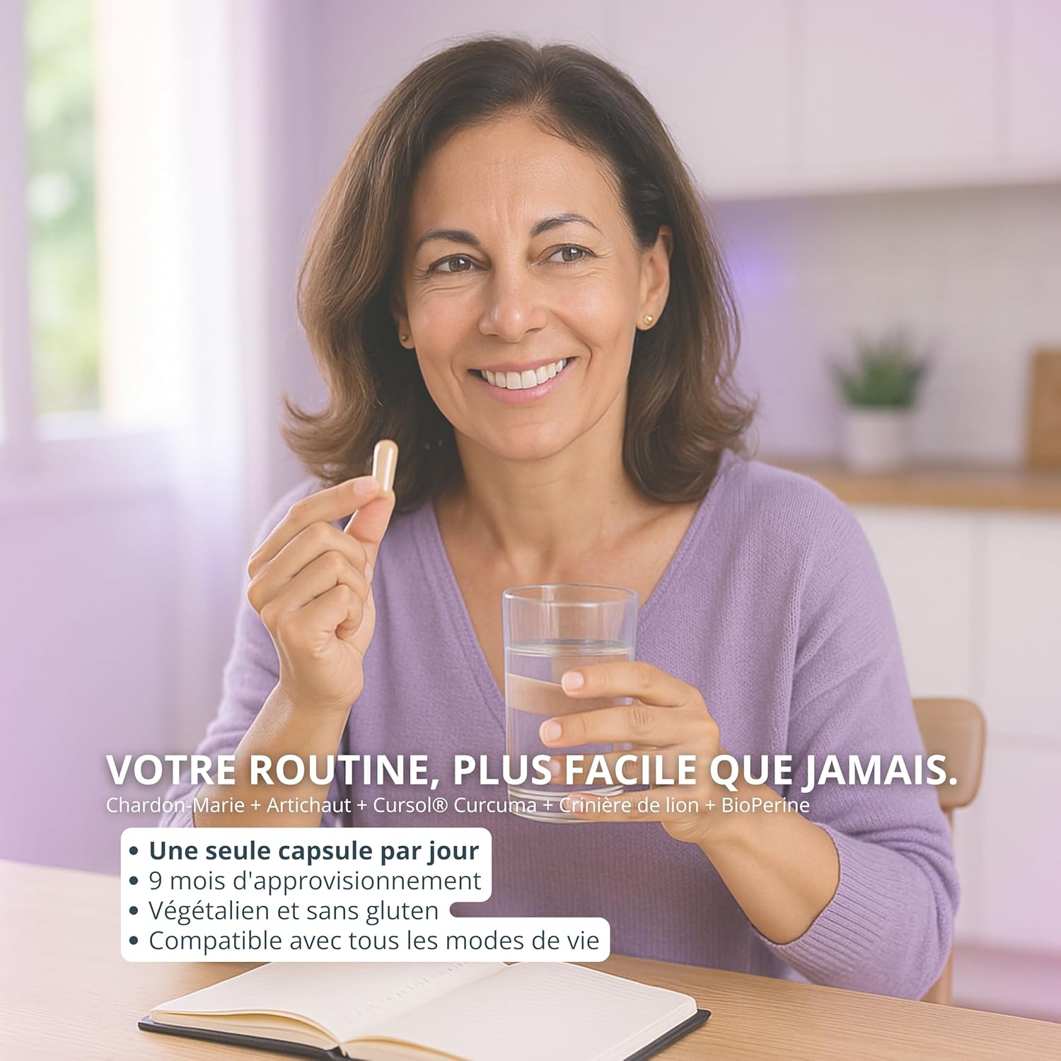 Organic Milk Thistle – 5x Plus Silymarin Active (213 mg, 80% Standardized) – Equivalent to 14,000 mg/capsule – 5-in-1 Formula with Artichoke, Turmeric Cursol, Lion's Mane, BioPerine – 270 Capsules - Image 5