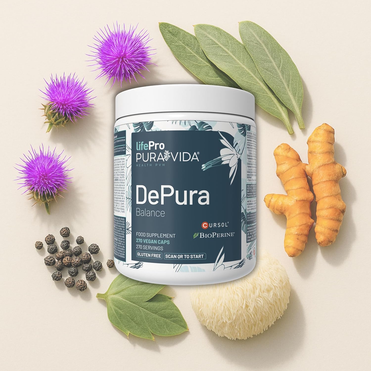 Organic Milk Thistle – 5x Plus Silymarin Active (213 mg, 80% Standardized) – Equivalent to 14,000 mg/capsule – 5-in-1 Formula with Artichoke, Turmeric Cursol, Lion's Mane, BioPerine – 270 Capsules - Image 11