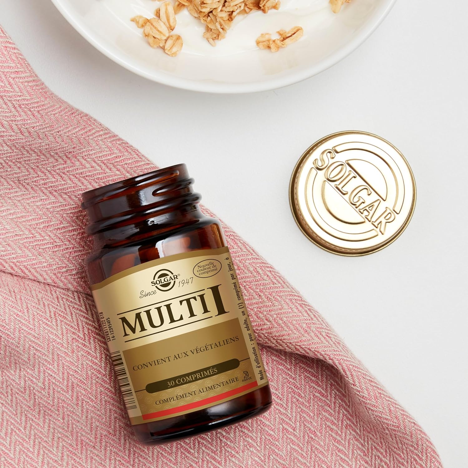 Solgar Multi I - Complete Multivitamin - Fatigue Reduction - Iron, Magnesium, Vitamins, Zinc, Minerals - Vitality and Energy - Food Supplement - Bottle of 30 Tablets - Image 6