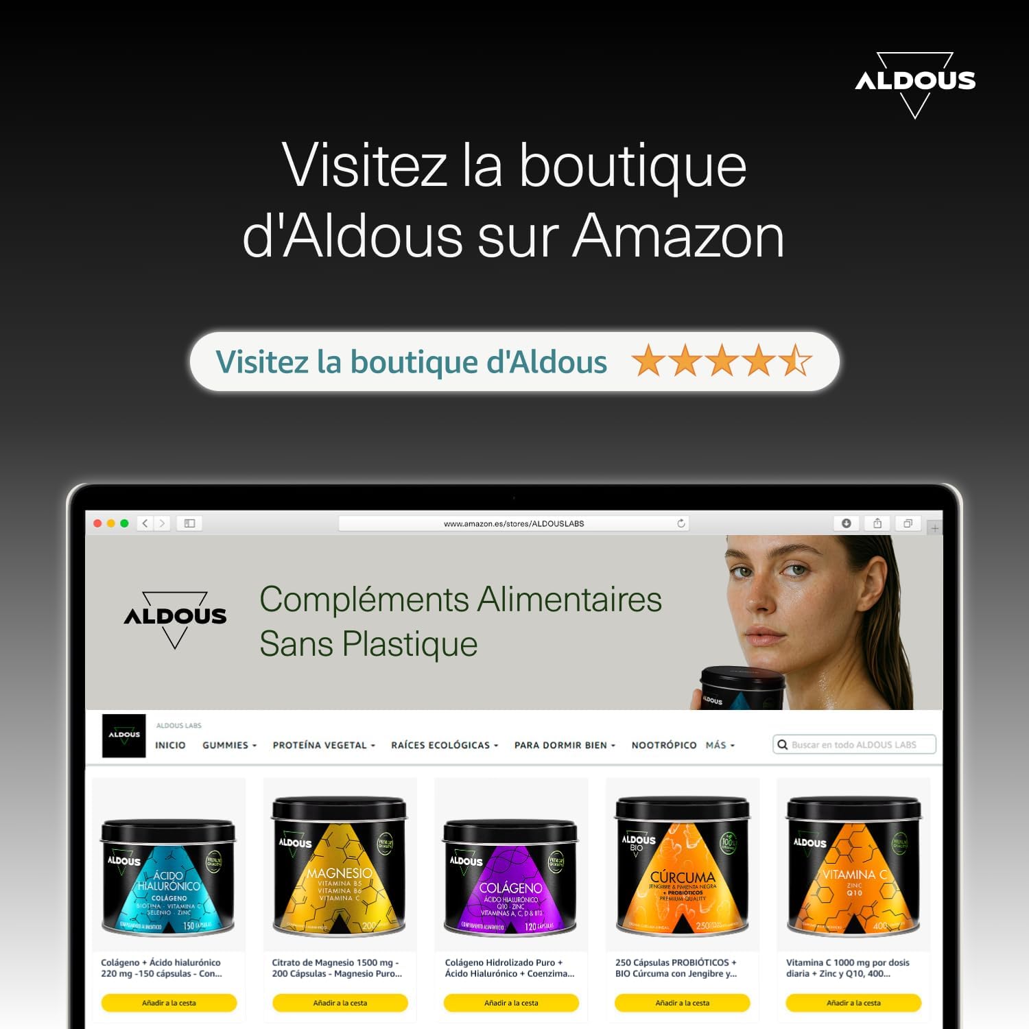 ALDOUS Glucosamine Chondroitin MSM 200 XL Tablets Collagen, Hyaluronic Acid, Zinc, Calcium & Vitamin D3 - Natural Anti-Inflammatory for Bones and Joints - Plastic Free - Image 10