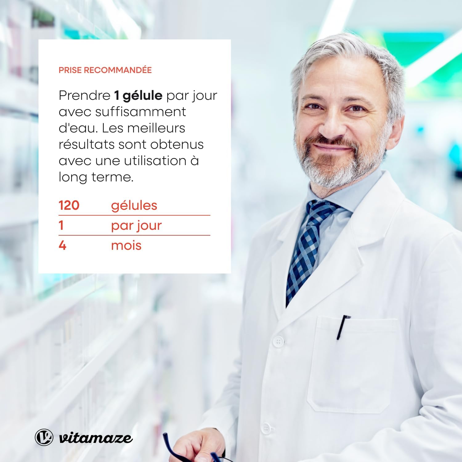 Multivitamins and Minerals 23 Vitamins A-Z & Minerals - Mineral Substances and Trace Elements - 120 Vegetarian Capsules for 4 Months - Without Unnecessary Additives… - Image 10