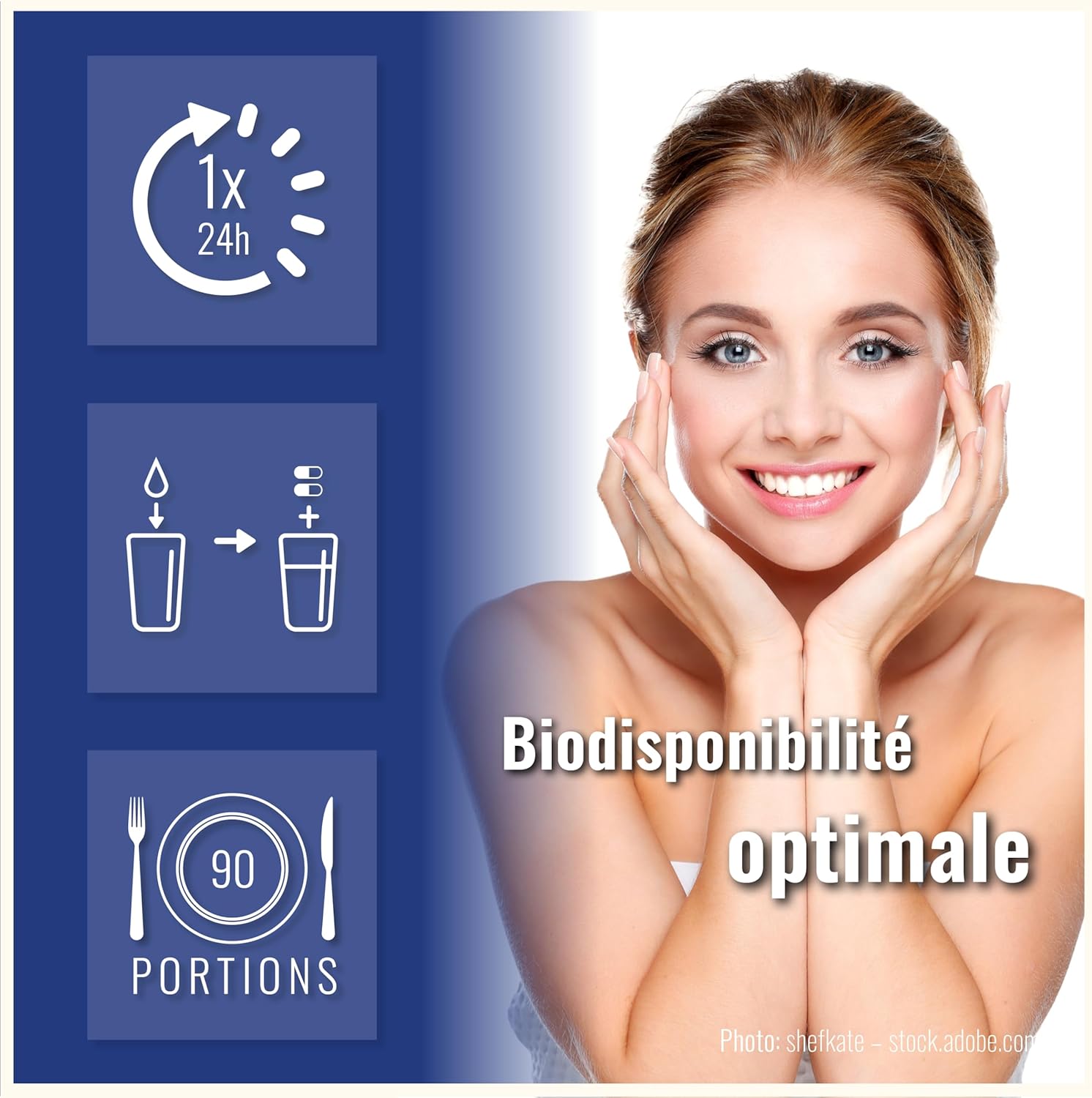 Evening Primrose Oil Capsules - 180 Capsules High Dosed 2000mg per Daily Dose - With Natural Vitamin E - Evening Primrose Oil Capsules for Skin - Image 5