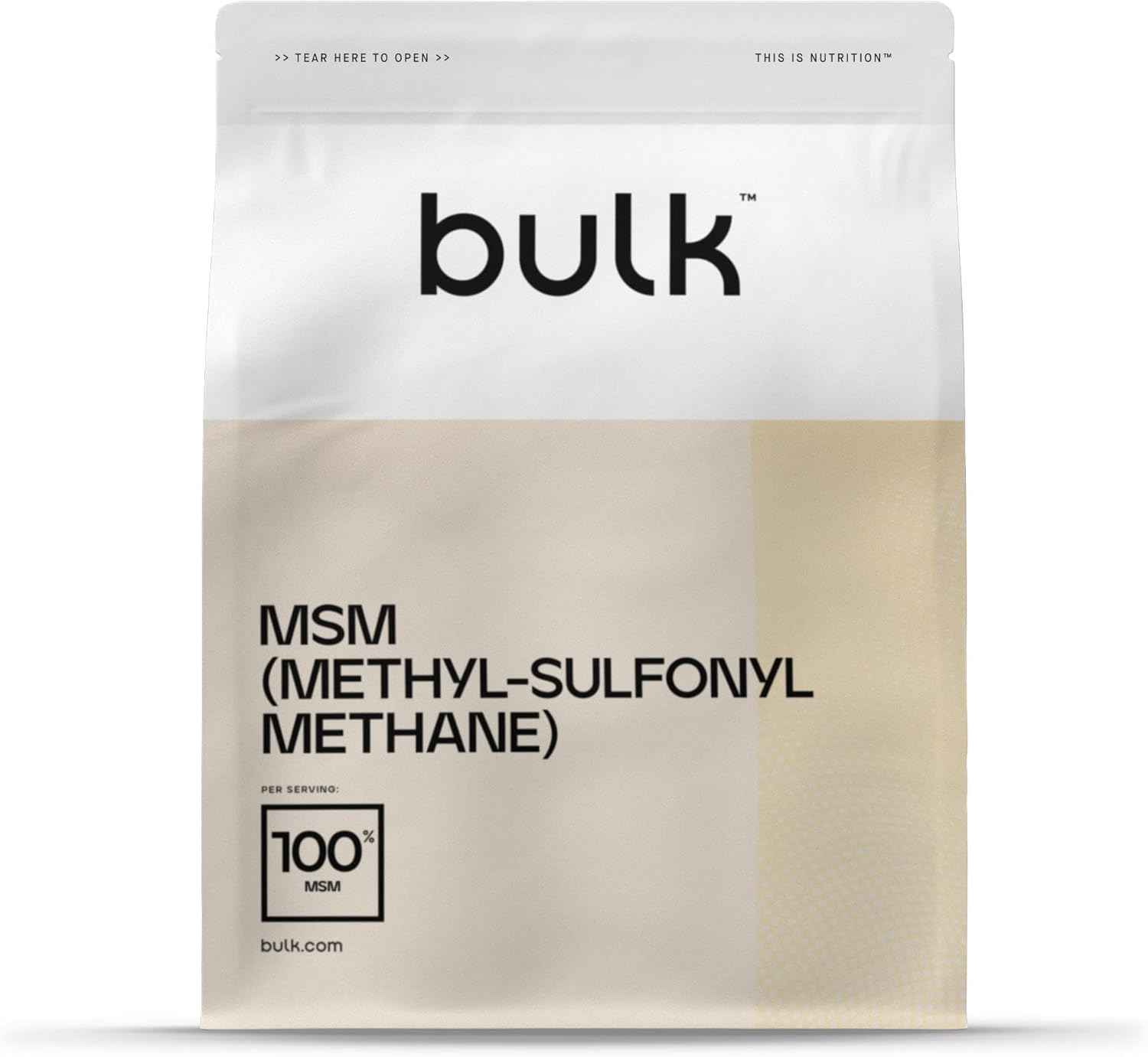 Bulk MSM Powder (Methyl Sulfonylmethane), 1 kg, Packaging May Vary - Image 2