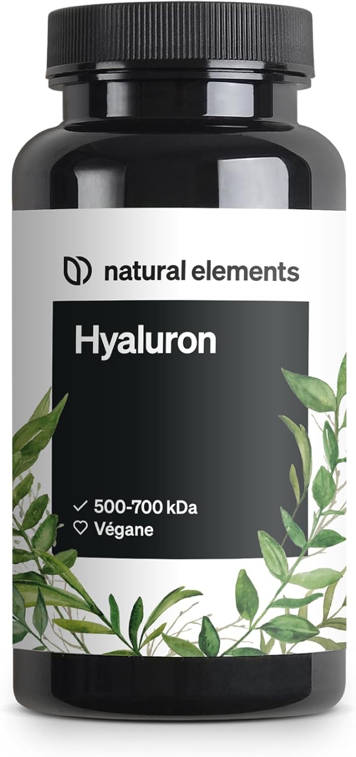 Pure Hyaluronic Acid Capsules - Highly Dosed with 500mg - 500-700kDa - 90 Capsules - Lab Tested & Vegan Product - Image 2