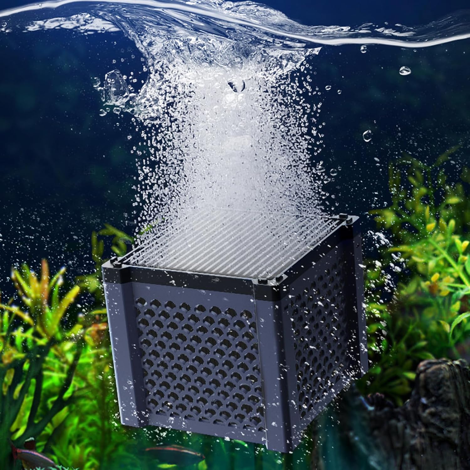 QINGYIWL Clever Cube Activated Carbon Filter for Horses Activated Carbon Filter Activated Carbon Drinking Trough Aquarium Activated Carbon Filter Cube for Aquarium Eco Water Purifier for Purification - Image 2
