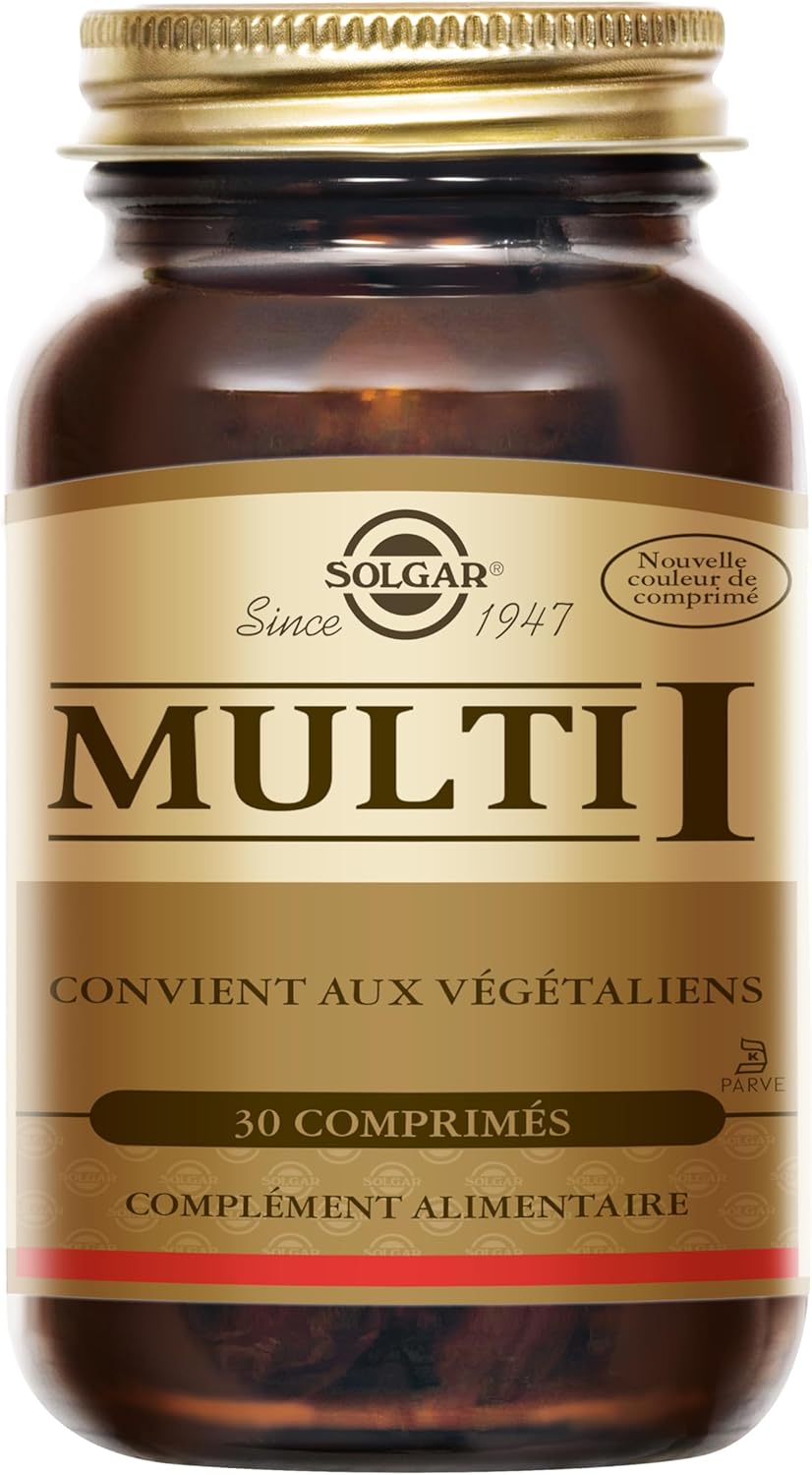Solgar Multi I - Complete Multivitamin - Fatigue Reduction - Iron, Magnesium, Vitamins, Zinc, Minerals - Vitality and Energy - Food Supplement - Bottle of 30 Tablets - Image 2