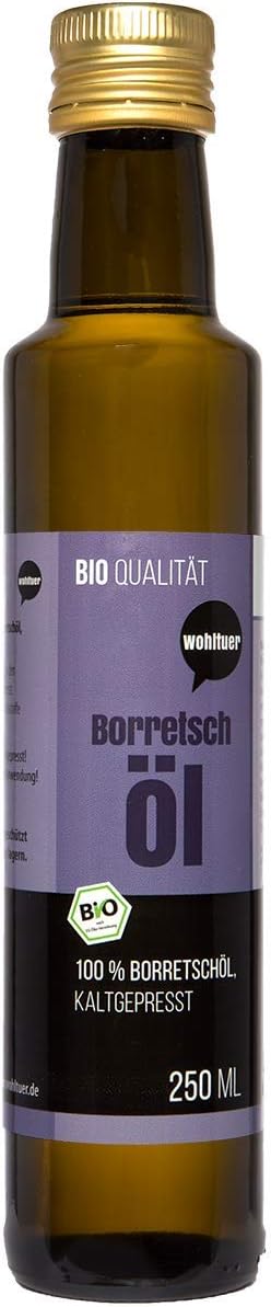 Wohltuer, Organic Borage Oil 250 ml – Pressed Native and 100% Pure – Pure Nature (250 ml) - Image 2
