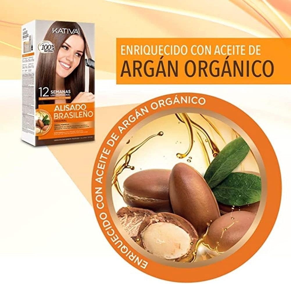 Kativa | Brazilian Straightening Kit KATIVA Keratin and Argan 145ml - Image 4
