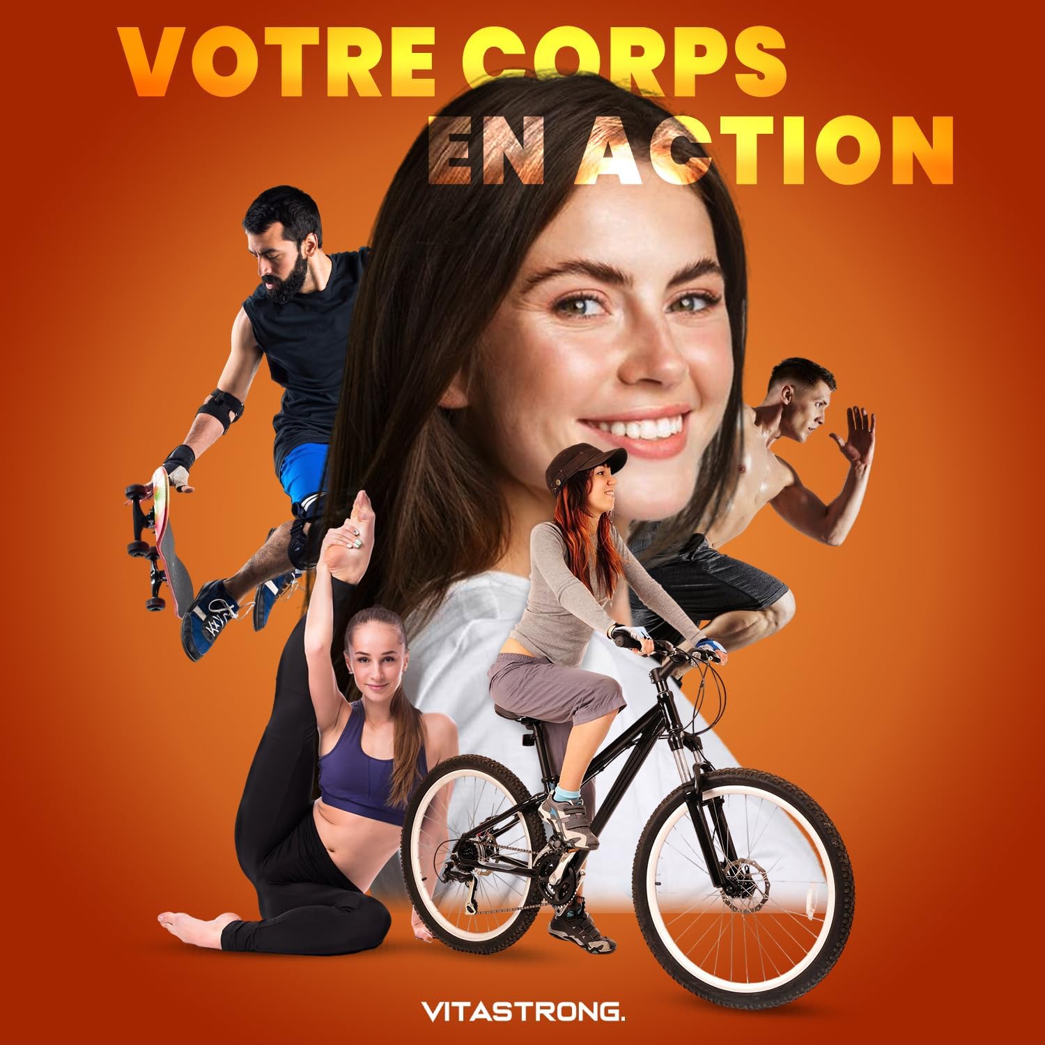 Glucosamine Chondroitin Vitastrong with MSM, Collagen and Hyaluronic Acid, Zinc, Selenium, Manganese, Boswellia for Bone, Joints, Cartilage, Chondroitin Glucosamine Complex Natural Premium - Image 4