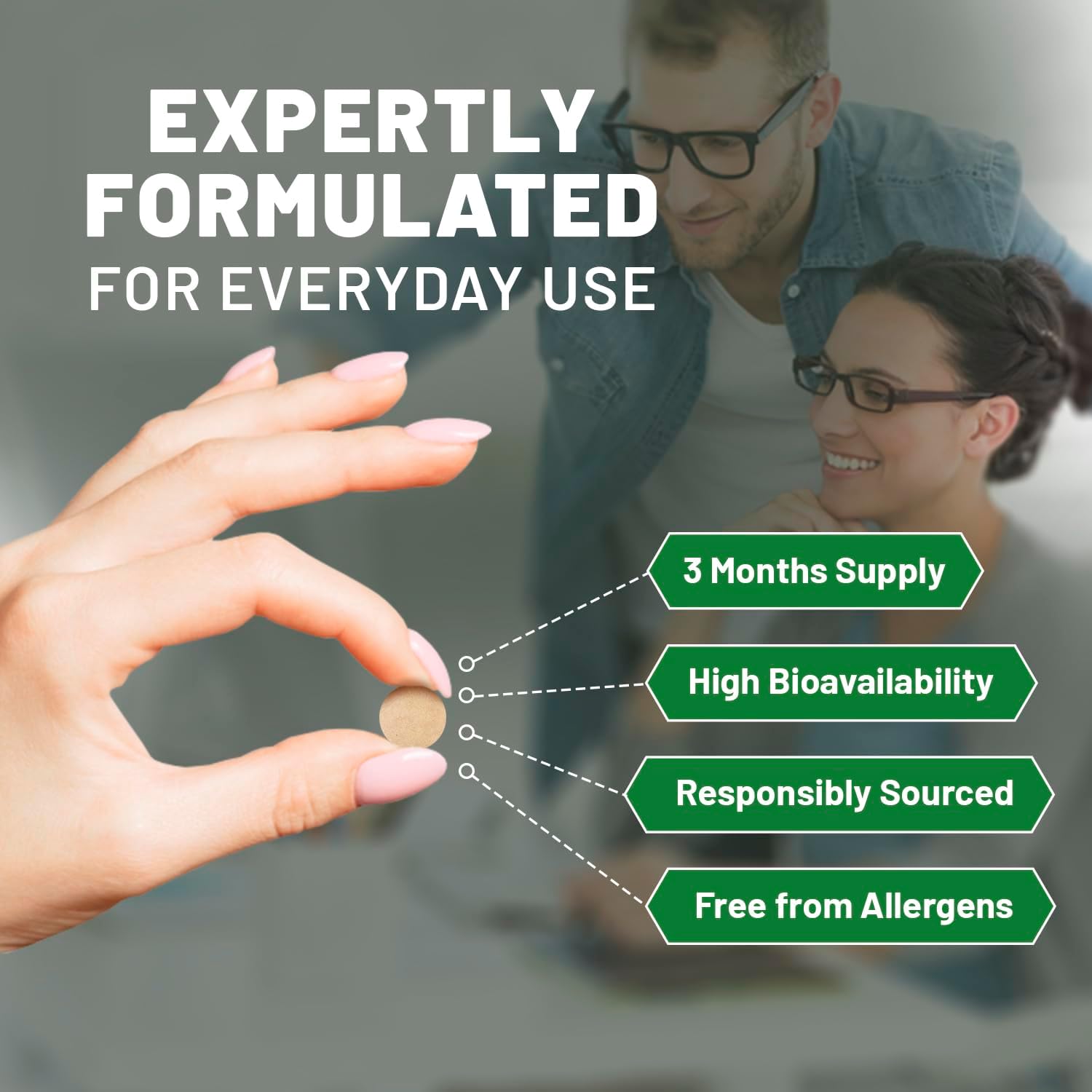 Ginkgo Biloba & Korean Ginseng Tablets 16000mg 180 Vegan Tablets | Made in the UK by Prowise Healthcare - Image 6