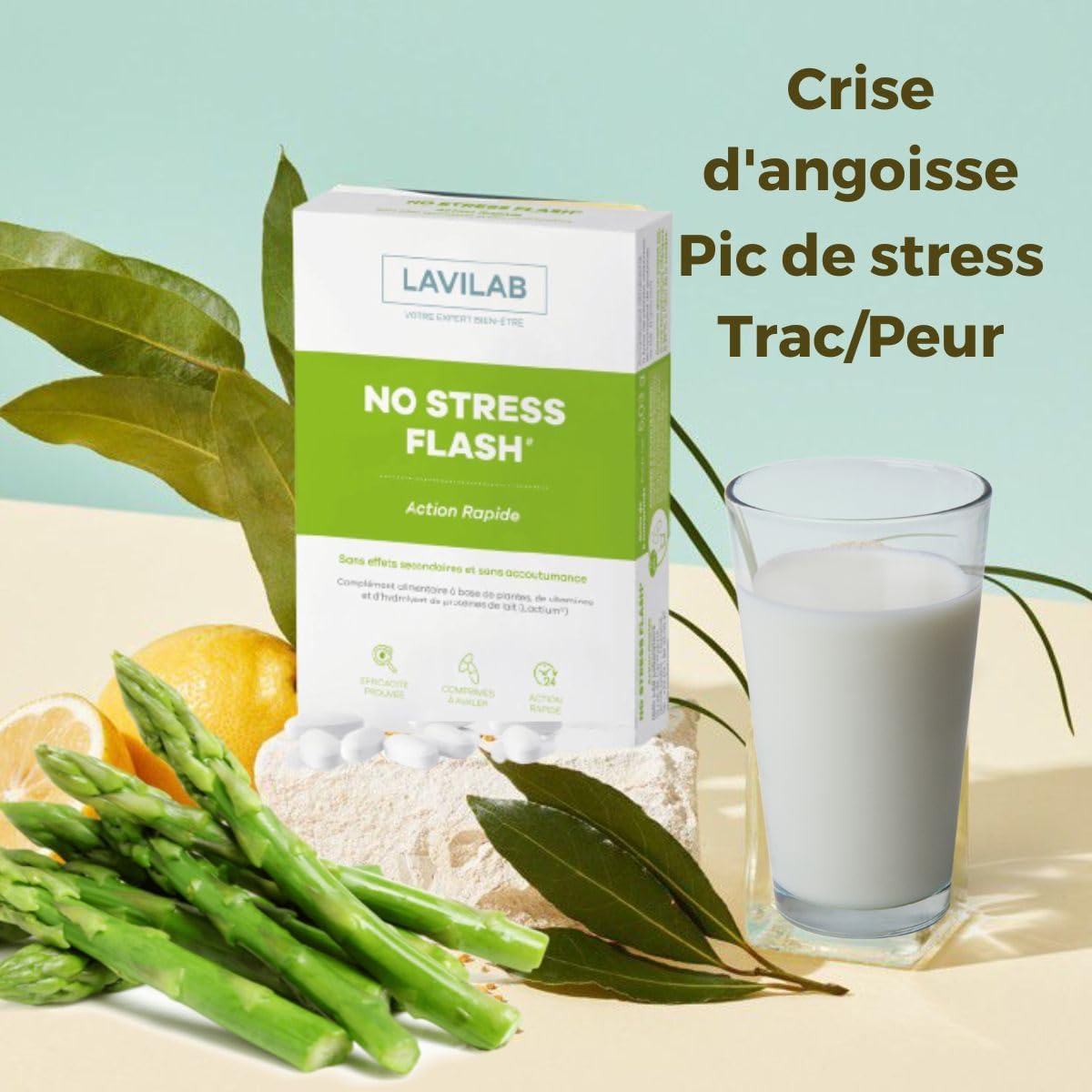 No Stress Flash: Anti Stress Immediate Effect, Calming, Anxiety Attacks, Stress Picks, Trac, Fears - Image 3