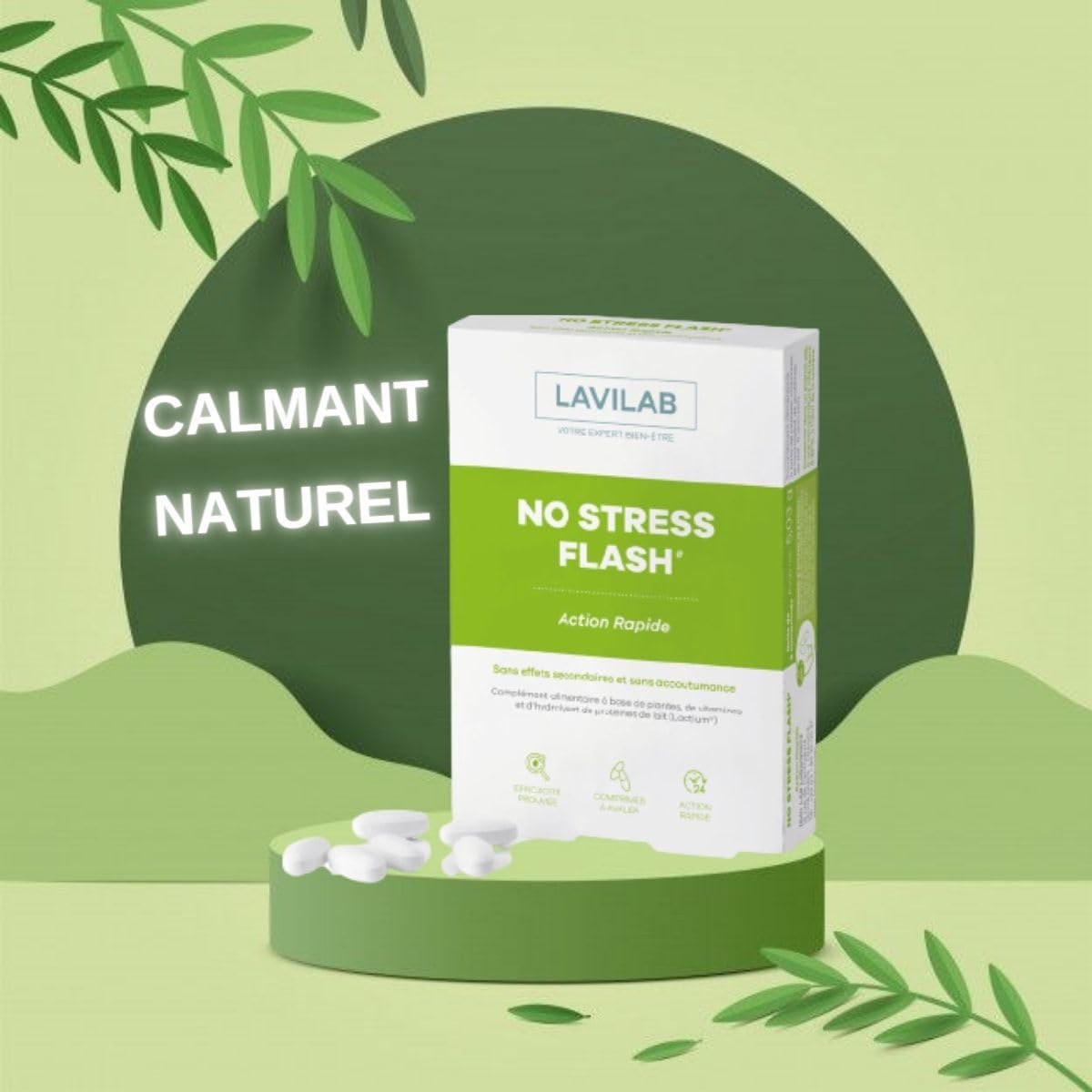 No Stress Flash: Anti Stress Immediate Effect, Calming, Anxiety Attacks, Stress Picks, Trac, Fears - Image 5