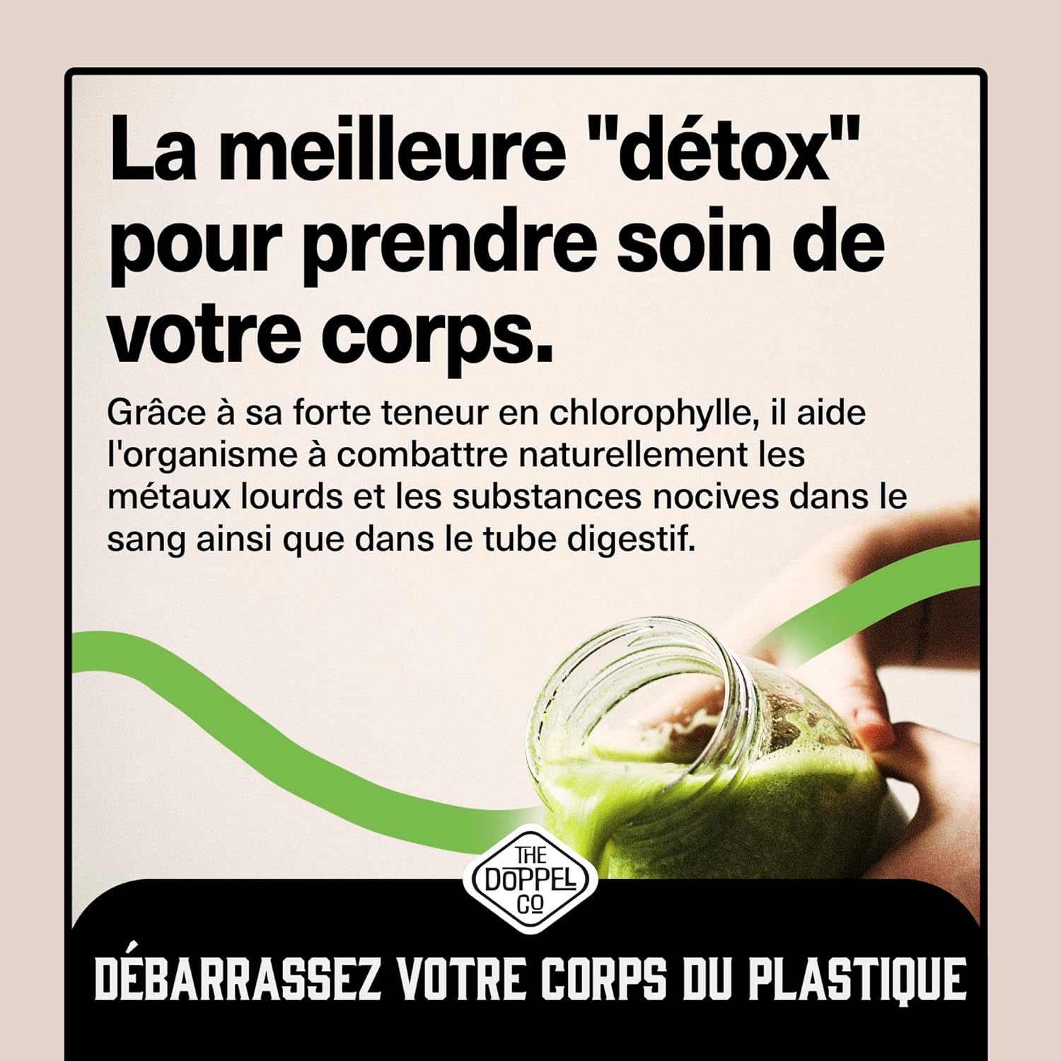 Chlorella Bio - 500 TABLETS - 1500 mg per dose - Broken Cell Wall - Suppressants and Relieves Anxiety - Satiating Effect - Detox - Vegan Protein Ecological - Plastic Free - Image 8