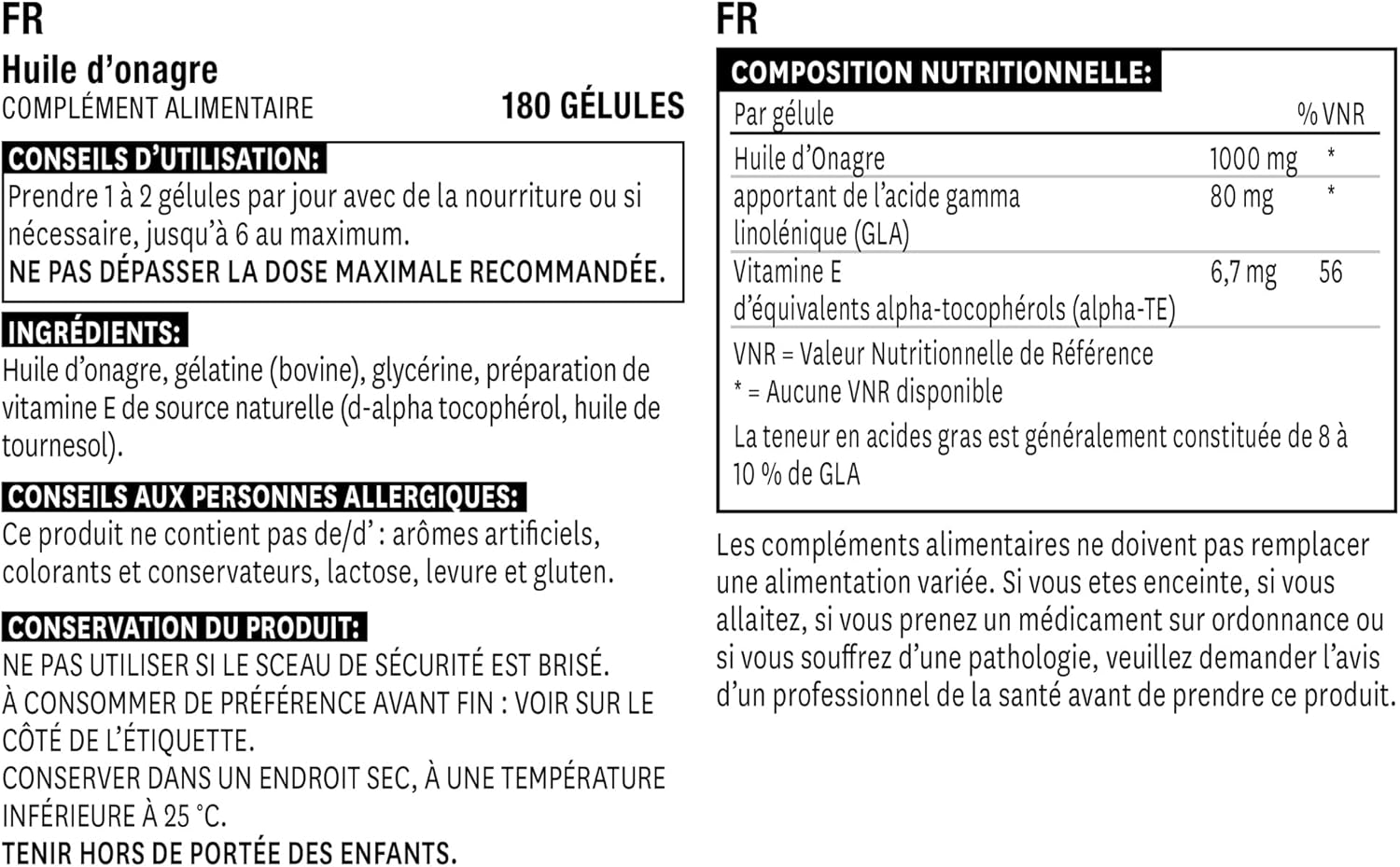 Natures Aid Evening Primrose Oil 1000Mg Soft Capsules - Natural Source of High Power Omega 6 Essential Fatty Acids Cold Pressed: Gamma Linolenic Acid (AGL) - 180 Days in Capsules - Image 8