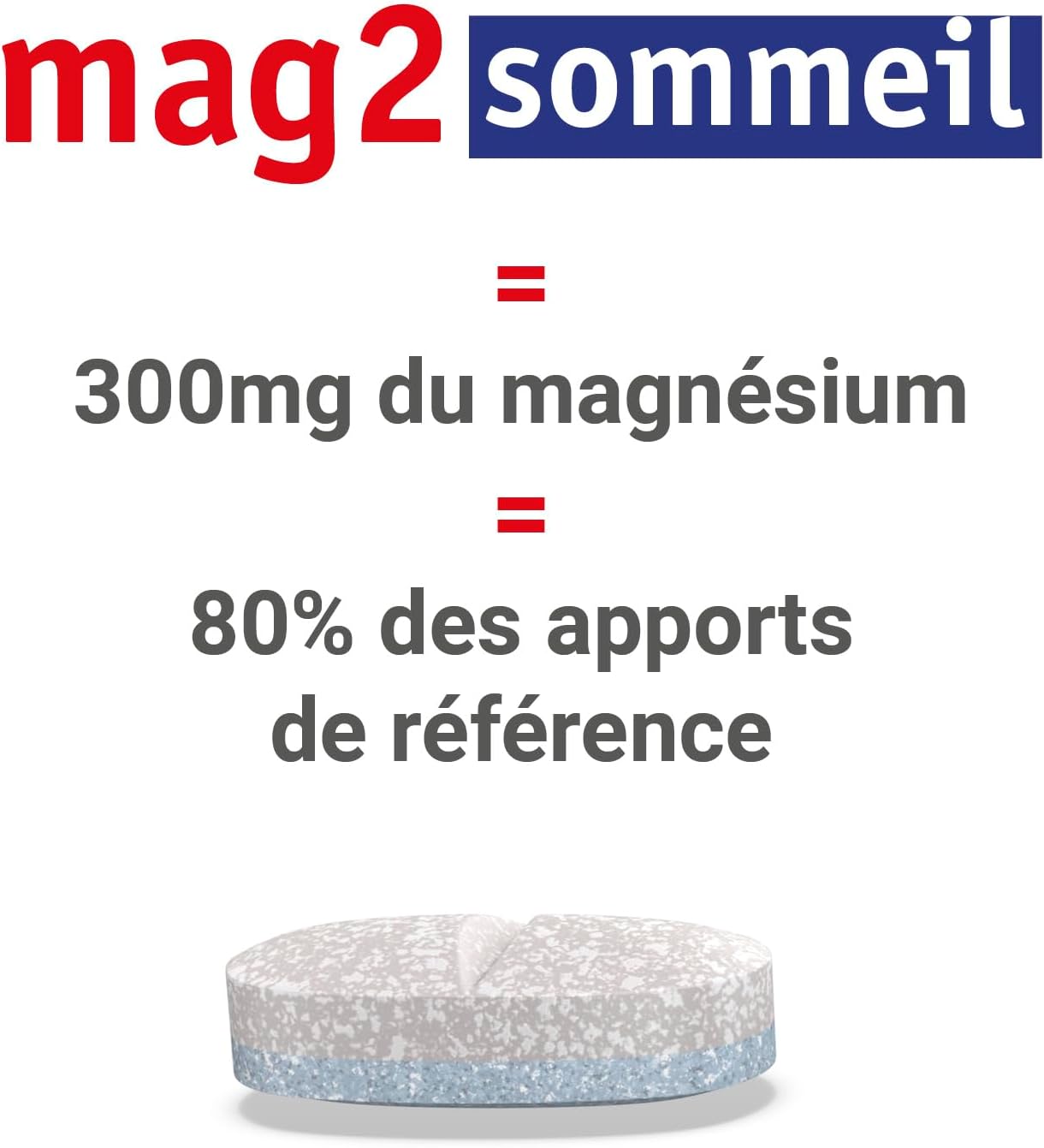 MAG 2 - Sleep-Dietary supplement - Marine magnesium 300mg, melatonin 1.9mg and plant extracts-Fast sleeping, calming and relaxing effect-Programme of 15 to 30 days - 30 tablets - Image 6