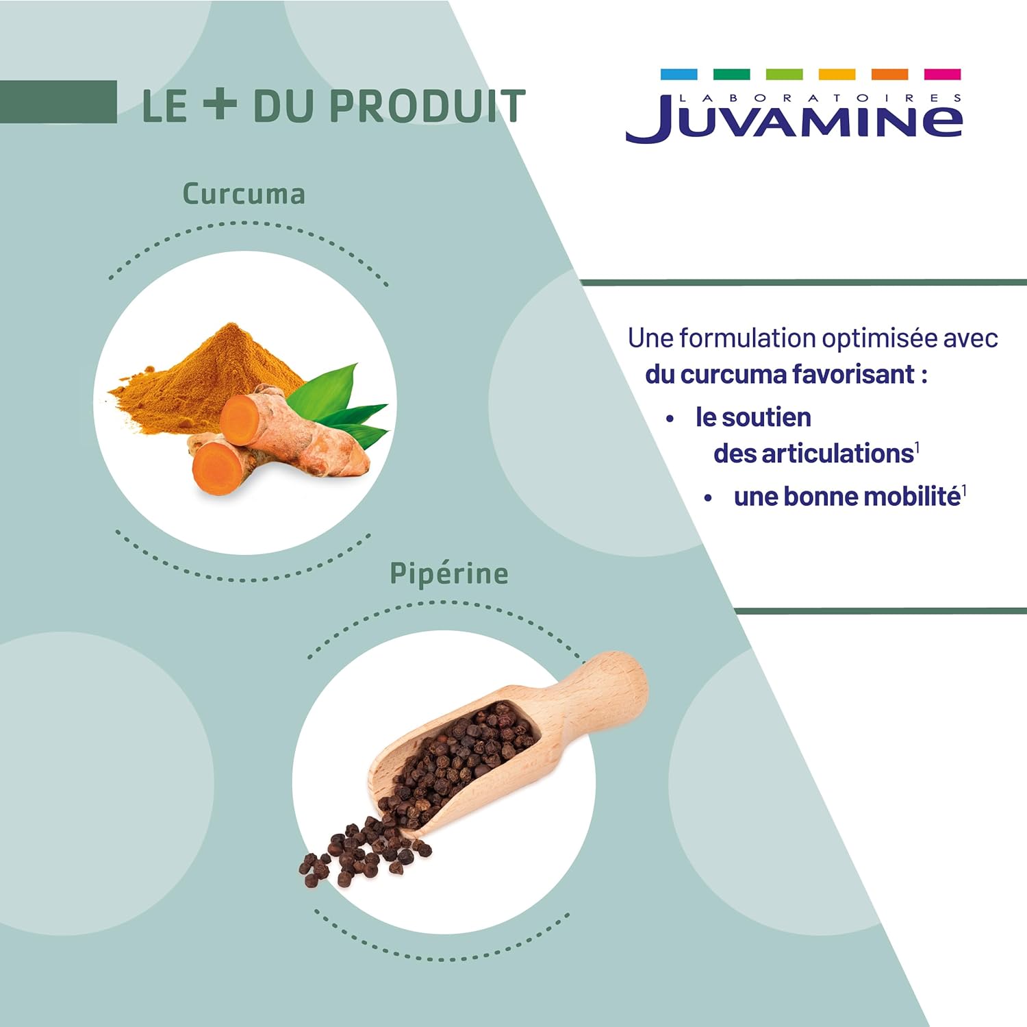 JUVAMINE - Joints - Turmeric Piperine - Vegan - 1 Month Program - 30 Capsules - Image 7