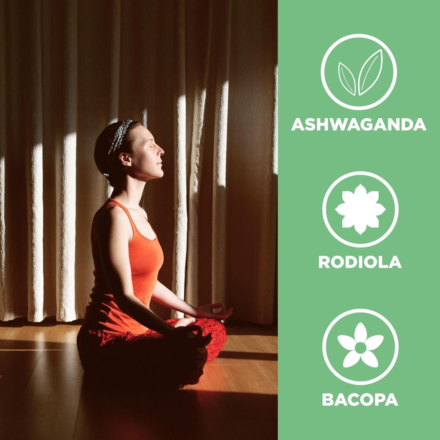 Supplement against physical and mental fatigue, energizing, for anxiety and intense stress, memory and concentration during studies - 60 capsules with ashwagandha KSM-66 and rhodiole - Image 8