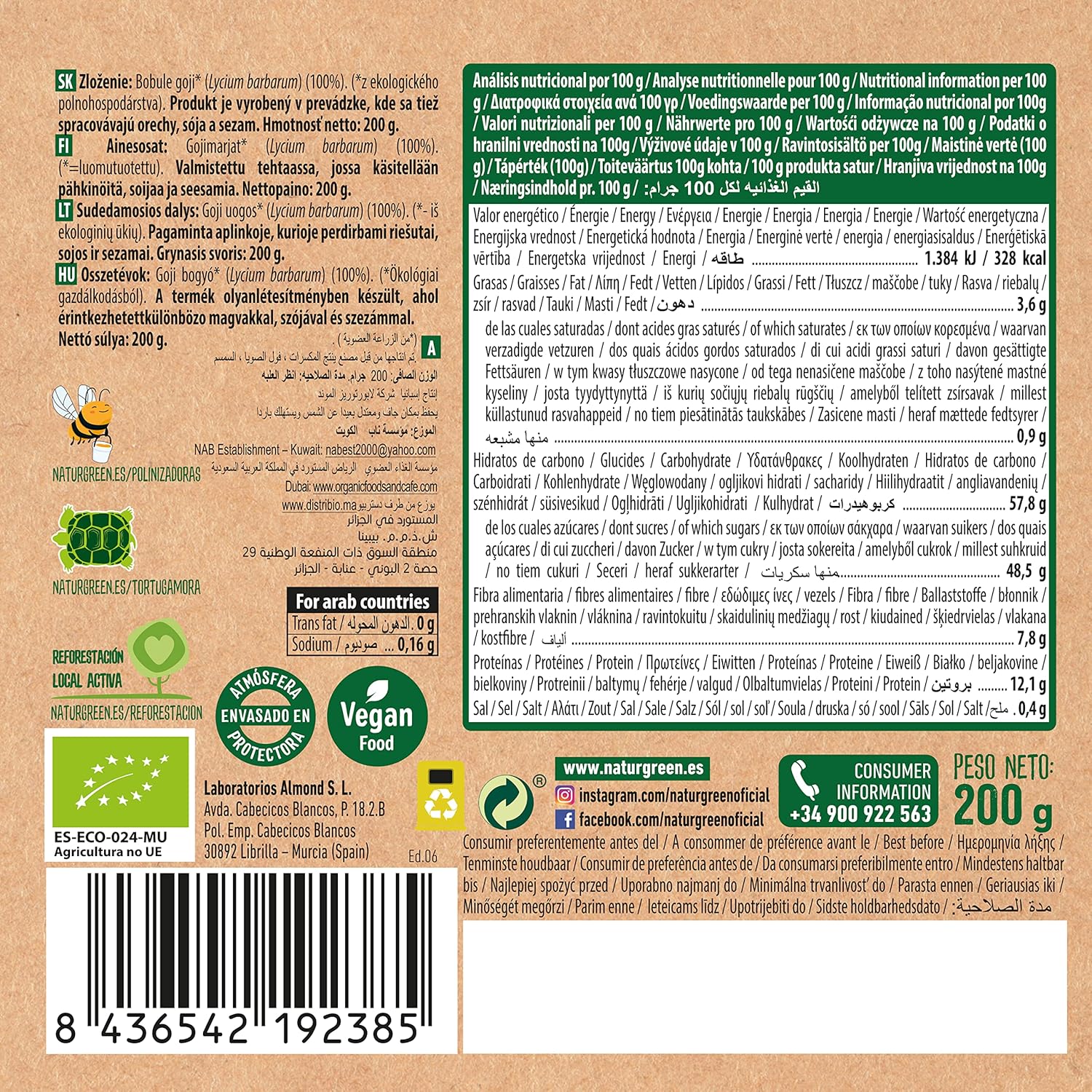 Large Naturgreen Goji Bayas 200g - Image 5