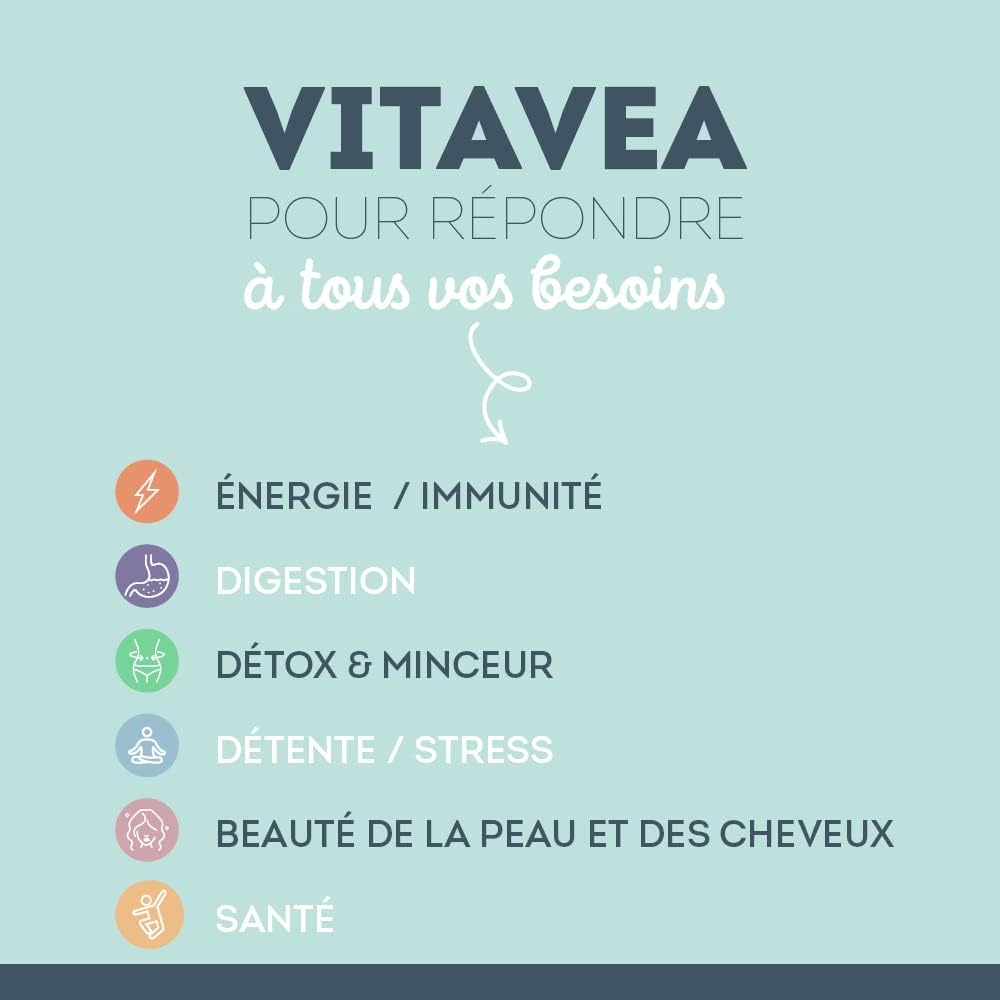 Spirulina Organic Ultra Pure 1500 mg - 500 Tablets - No Excipients, Rich in Proteins, Phycocyanin, Iron, Antioxidants - Immunity, Fatigue - Vegan - Made in France Vitavea - Image 9