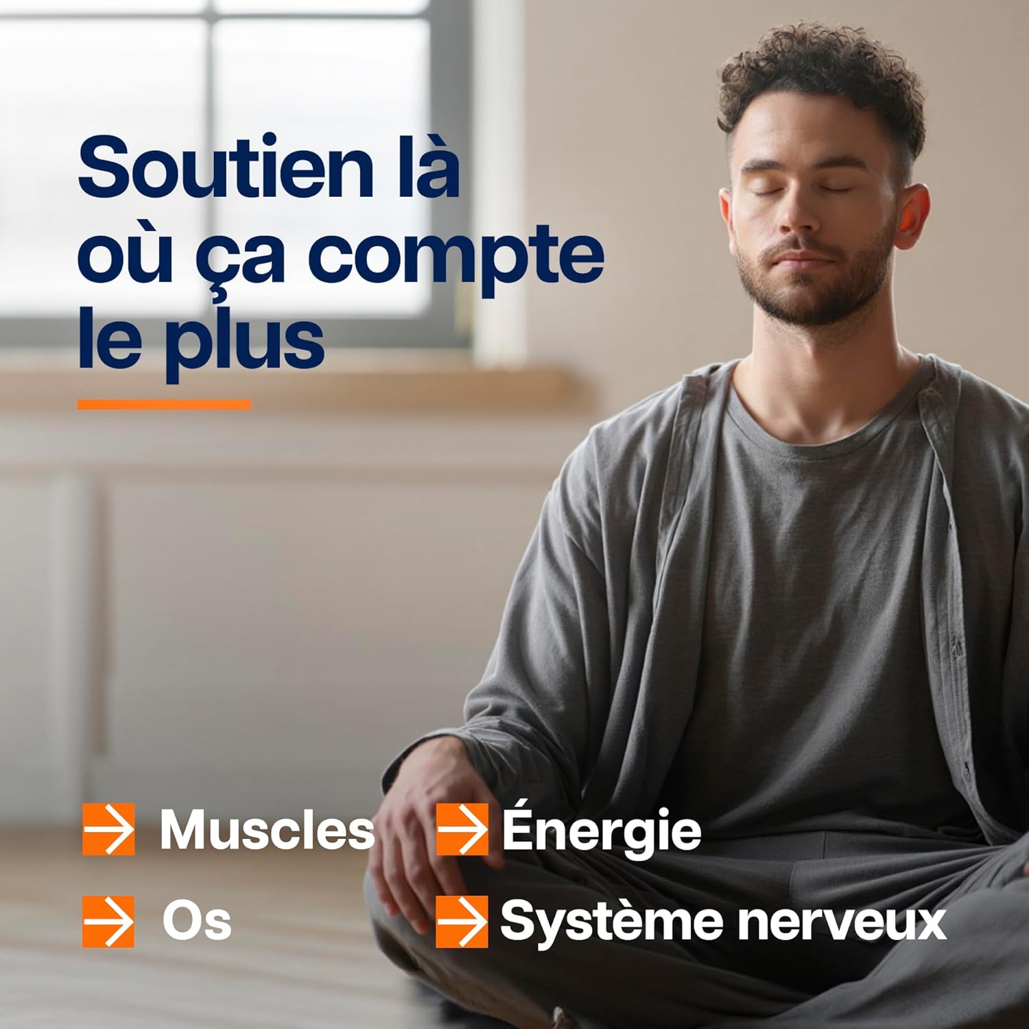 Magnesium B6 Pure Essence | Magnesium Bisglycinate + Marine Magnesium | Sleep, Stress, Fatigue - Maximum Absorption & Easy Assimilation | 60 Capsules 1 Month | Api-Nature - Image 4