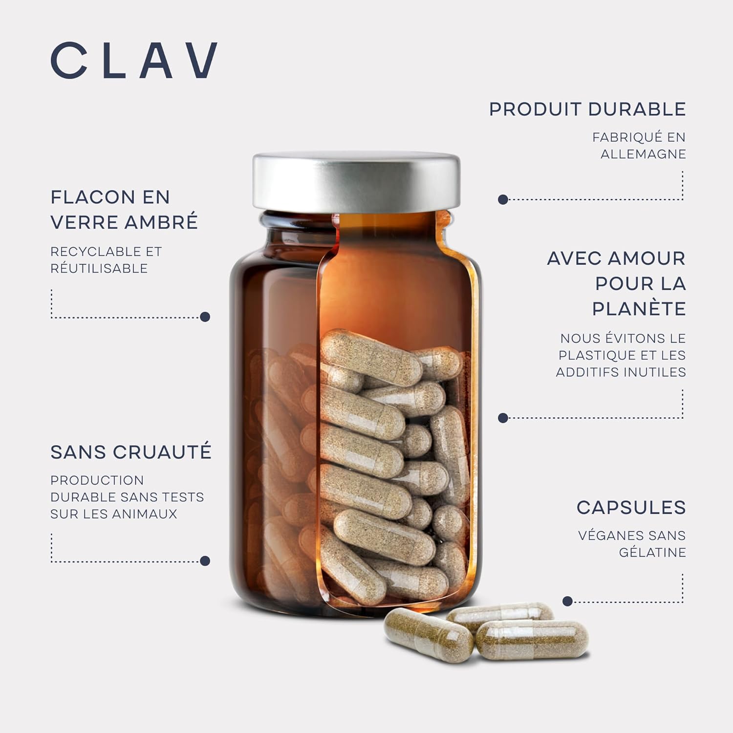 Griffonia 5HTP Complex - Extra Strong with 100mg Pure 5 HTP per Capsule + Vitamin B6-120 Nootropic Capsules - Reduces Stress & Anxiety - Griffonia Simplicifolia Seed Extract - Image 7