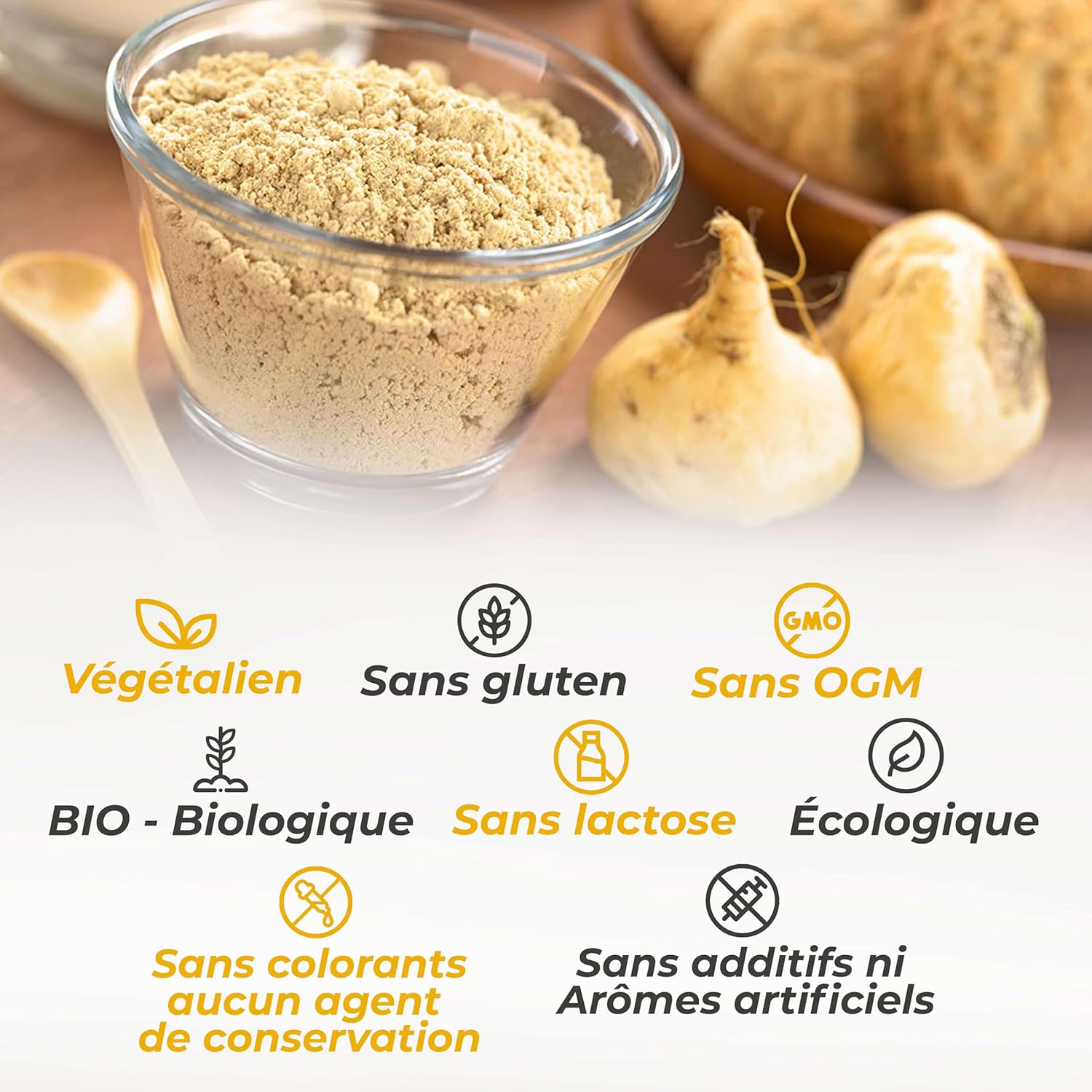 Maca Andean | 100% Pure and Natural Peruvian Maca Root. 120 Organic Capsules. No Additives. Increased Energy, Vitality and Performance. Helps the Immune System and Balance - Image 5