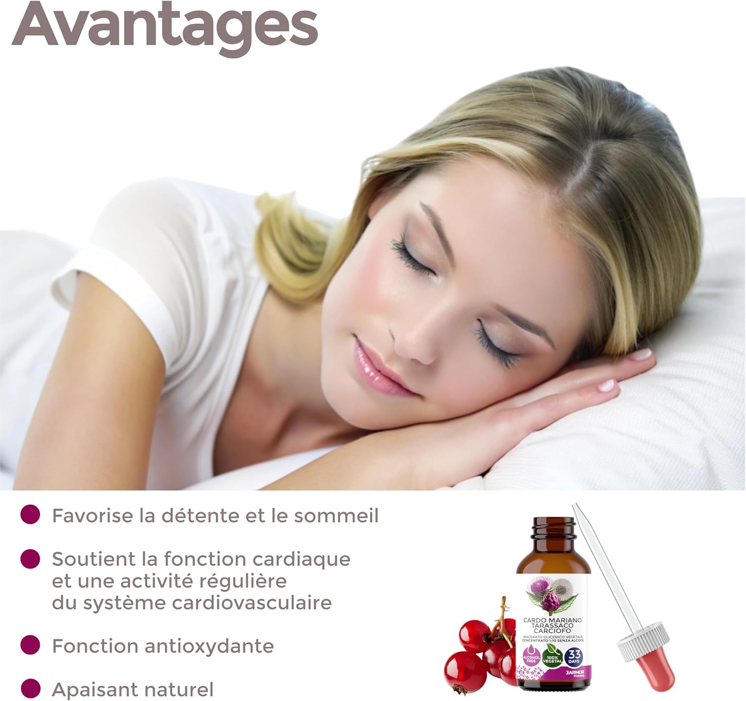 Hawthorn 100 ml Glyceric Macerate | Hawthorn Drops | Regularity of Cardiovascular Function and Antioxidant | Promotes Relaxation | J.Armor Pharma Vegetable Glycerine Macerate - Image 5