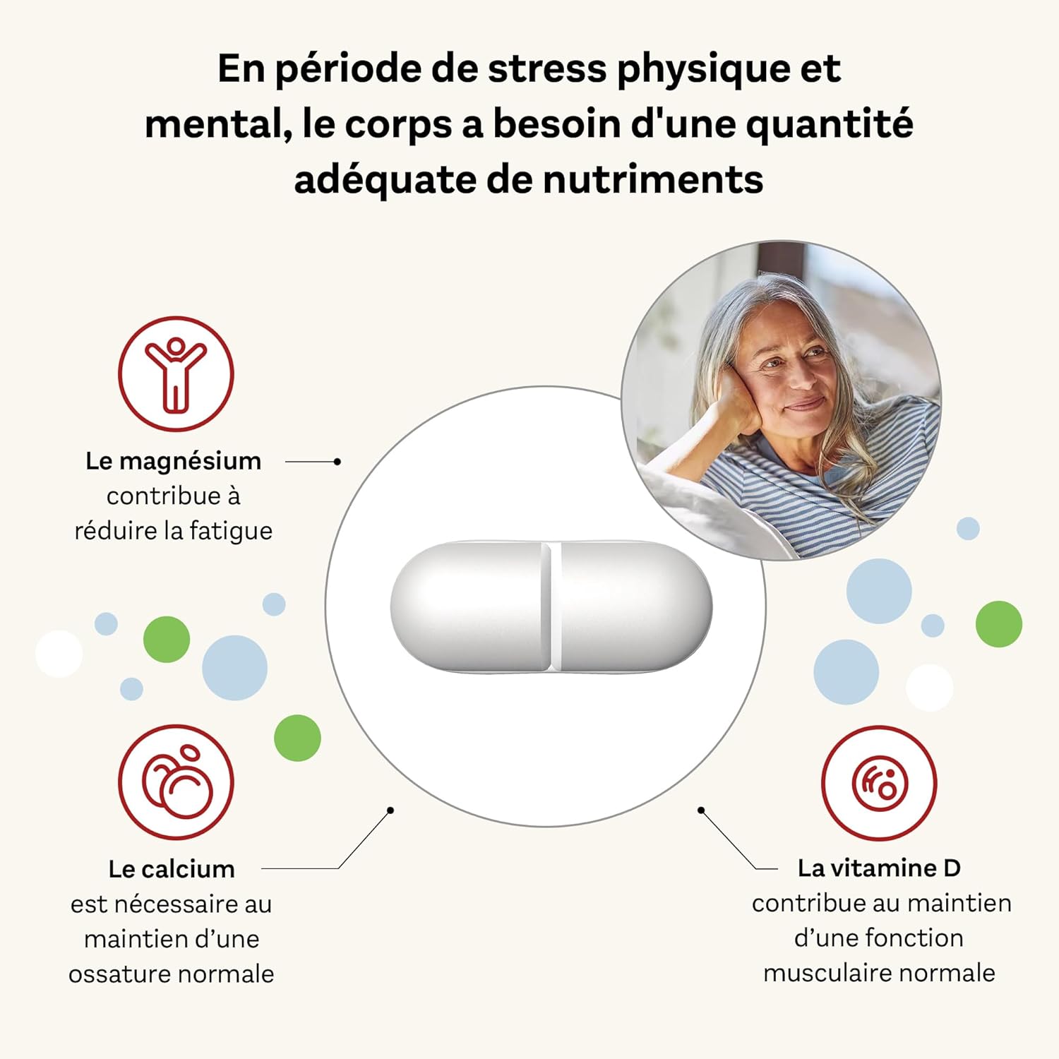 Doppelherz aktiv Magnesium+Calcium+D3, Dietary supplement supporting muscle function & normal bone, 120 tablets without lactose and gluten, rich in essential minerals - Image 5