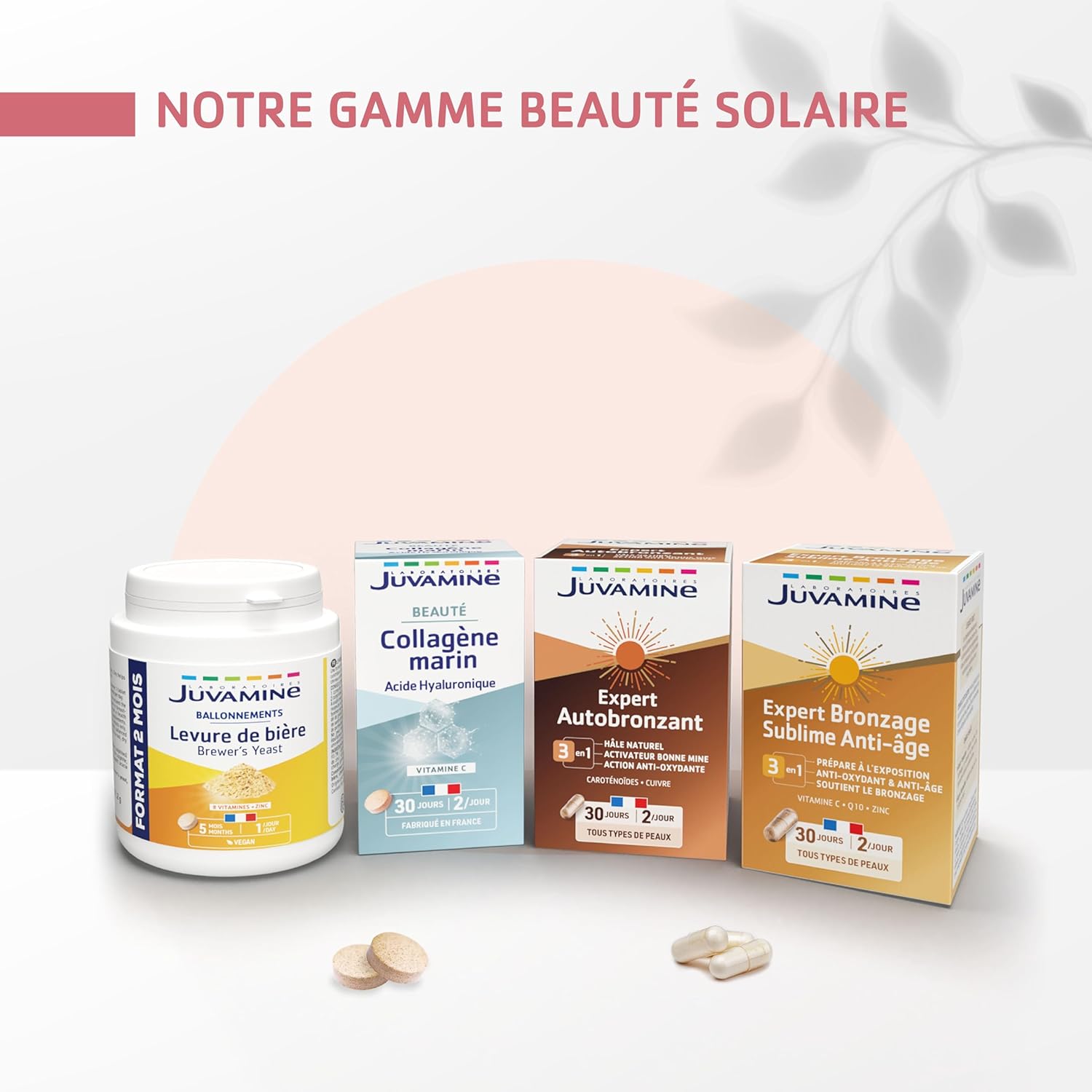 JUVAMINE - Hyaluronic Acid + Vitamins A,C,E - Skin Beauty - 60 Capsules of vegetable origin - 30 Day Programme - Made in France - Image 9