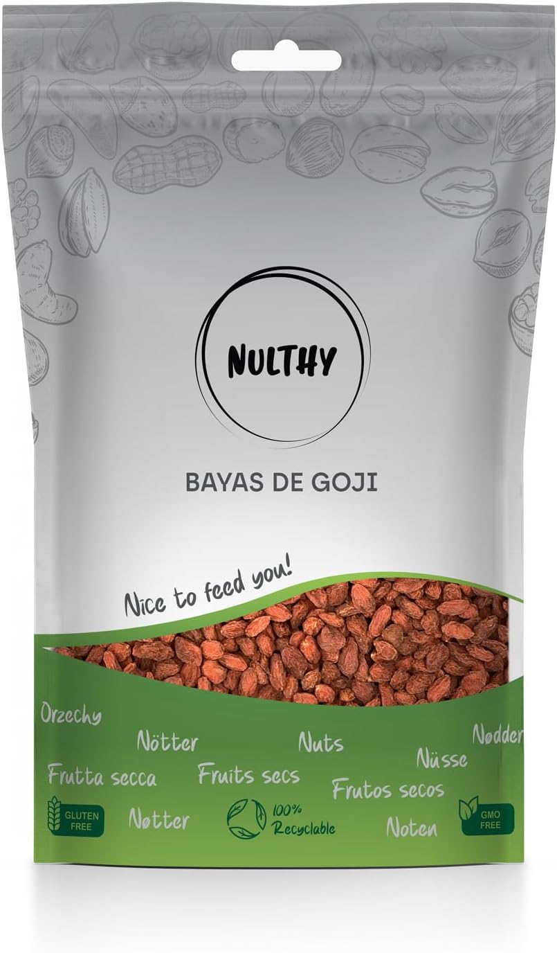 NULTHY – Goji Berries 1 kg – Rich in Antioxidants – Source of Vitamins and Nutrients - Image 3