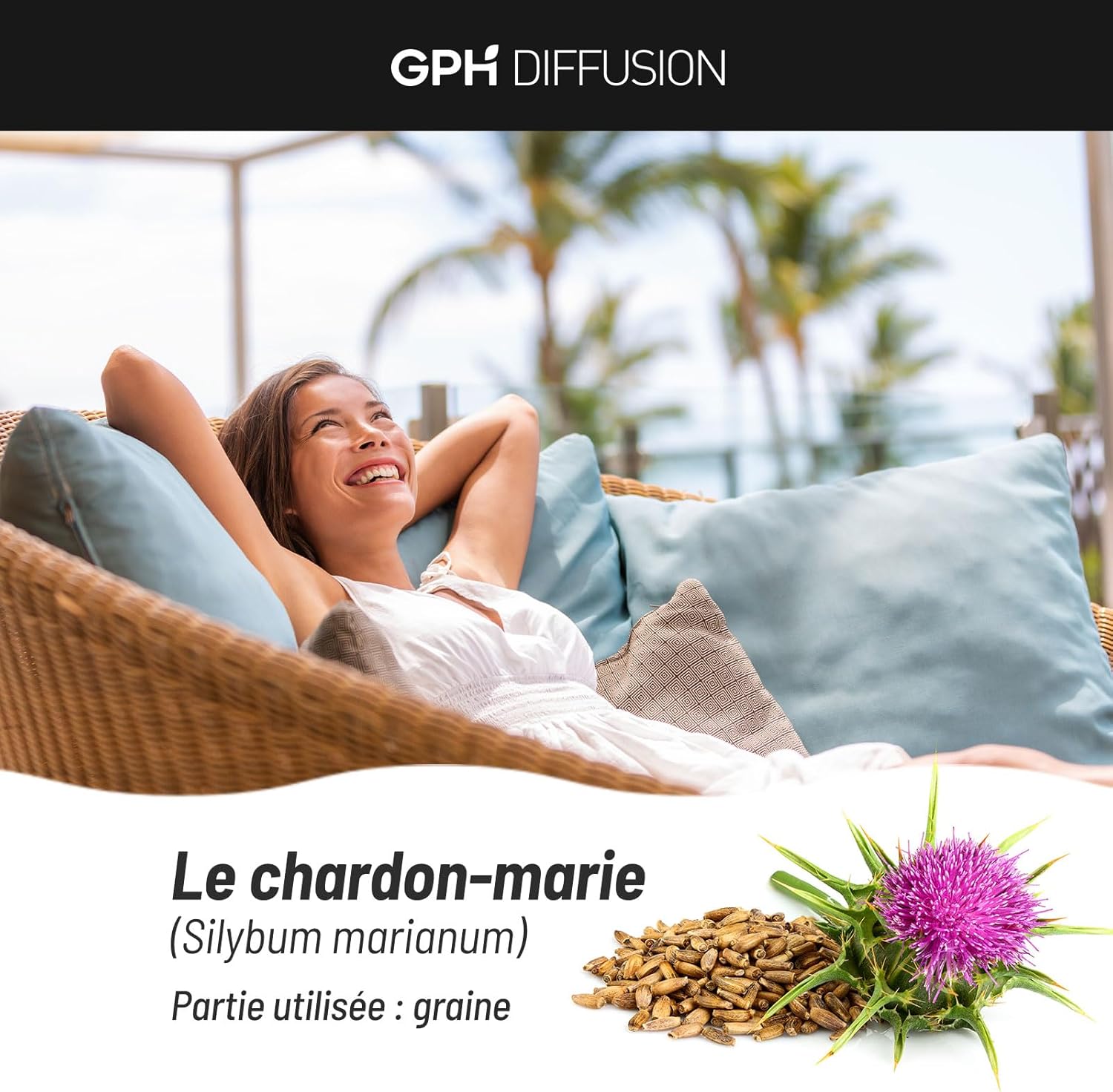 Organic Milk Thistle AB - 300mg - 200 Vegetable Capsules - Image 5