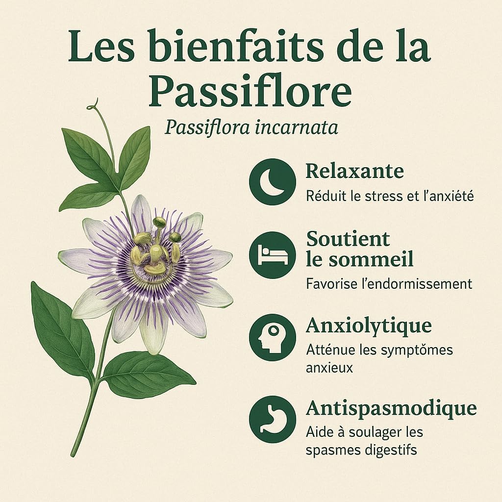 Passionflower herbal tea cut plant 500g | Origin France - Image 4