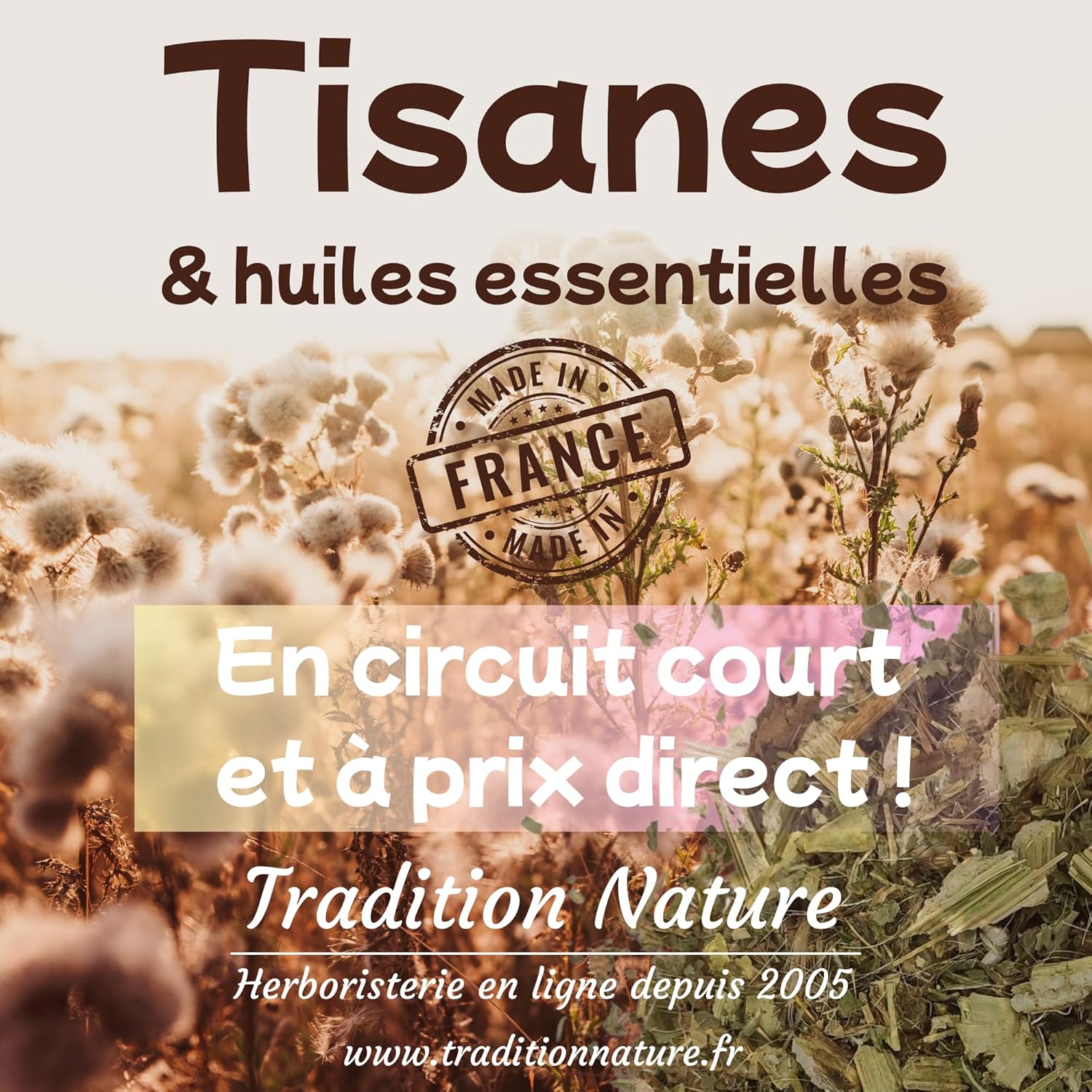 Passionflower herbal tea cut plant 500g | Origin France - Image 5