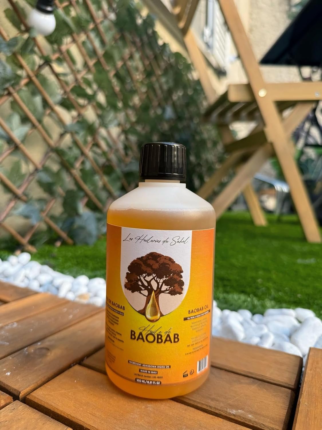 Pure Baobab Oil - 100% Natural & Cold Pressed - Face, Body & Hair Care - Nourishing, Regenerating & Softening - No Additives, Non Comedogenic - 500ml - Image 6