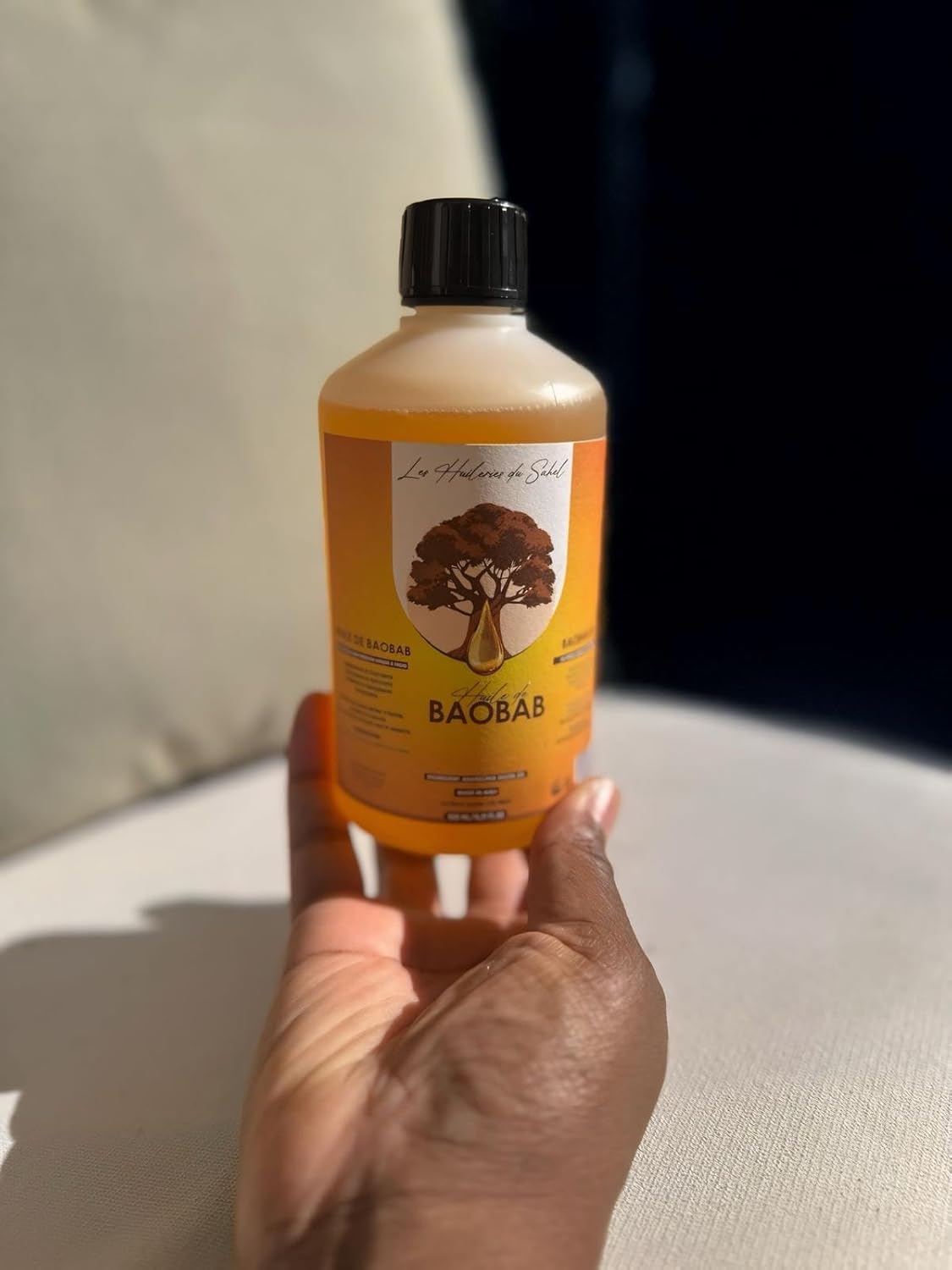 Pure Baobab Oil - 100% Natural & Cold Pressed - Face, Body & Hair Care - Nourishing, Regenerating & Softening - No Additives, Non Comedogenic - 500ml - Image 9