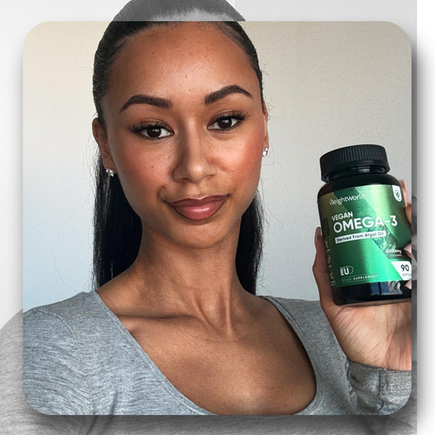 Omega 3 Vegan Seaweed Oil in Capsules 2000mg Omega 3 Dha Epa 90 Soft Capsules Vegan Alternatives to Fish Oil (Fish Oil) and Krill Oil Non-GMO Gluten Free Lactose Free - Image 7