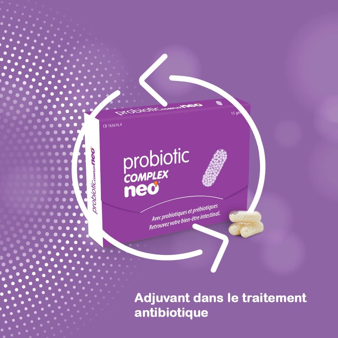NEO - Probiotic Complex - Probiotic Intestinal Flora - 15 Capsules - Microgranules with Probiotics and Prebiotics - Promotes Intestinal Wellness and Digestive Function - Image 6