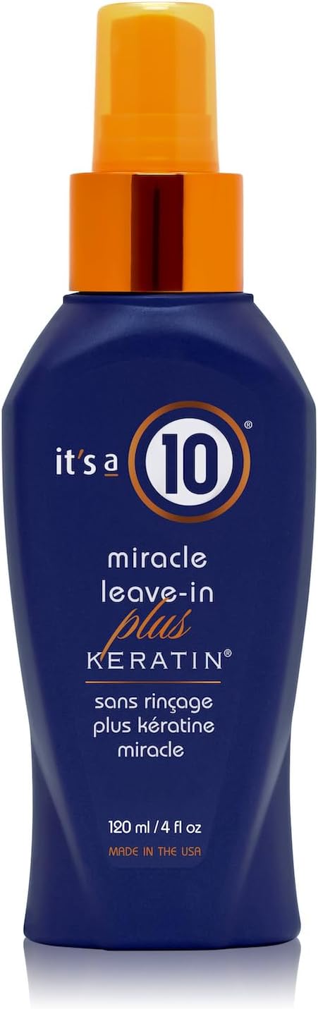 It's A 10 Miracle Haircare Leave In Plus Keratin Earplug, 4 cm, Black - Image 2