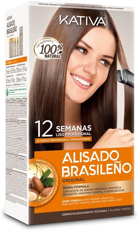 Kativa | Brazilian Straightening Kit KATIVA Keratin and Argan 145ml - Image 2