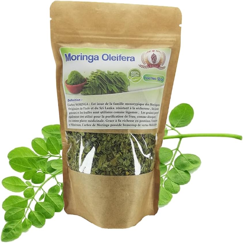 Moringa Oleifera Herbal Tea Harvested in South Algeria - Dry Bag 50 g - Image 2
