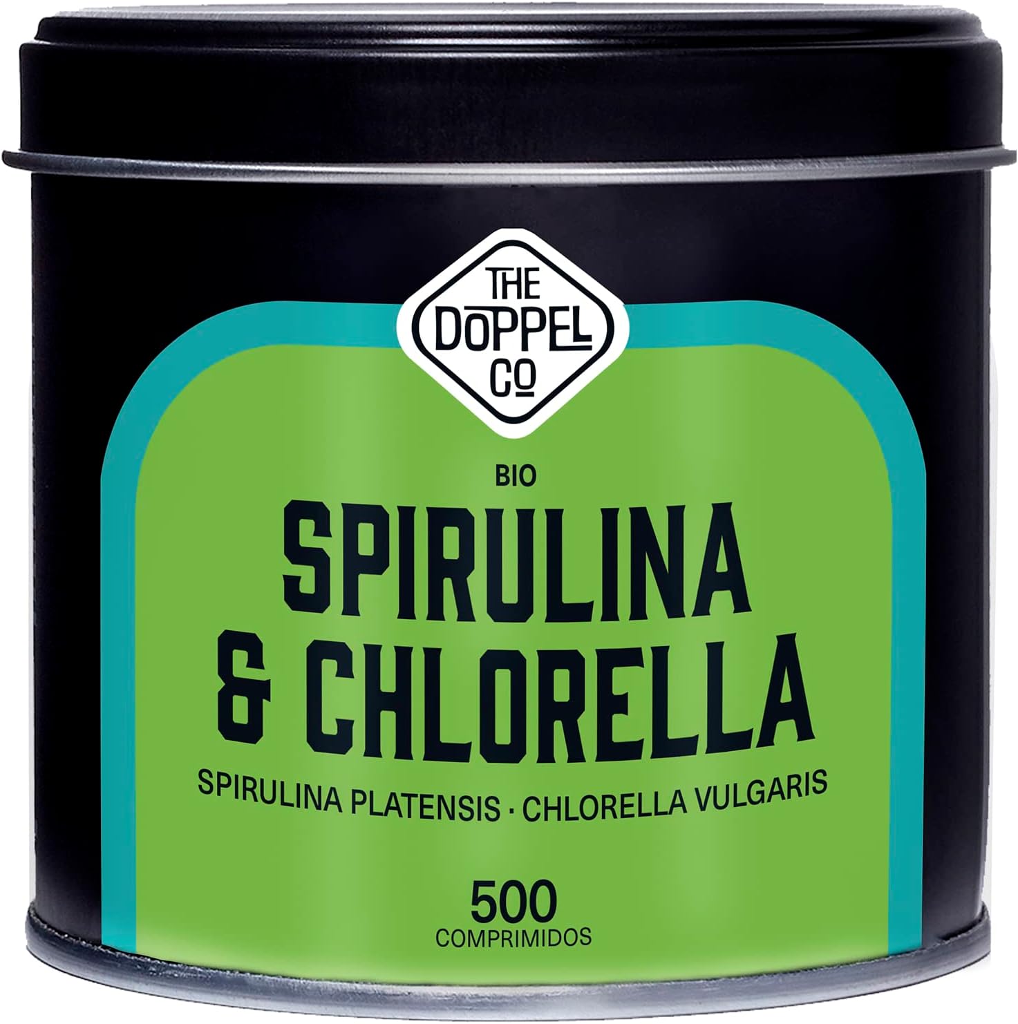 Spirulina and Chlorella Bio - 500 Tablets - 1500 mg per dose - Spirulina Algae and Chlorella Algae - No Additives - Soothing Effect - Detox - Organic Vegan Protein - Plastic Free - Image 2