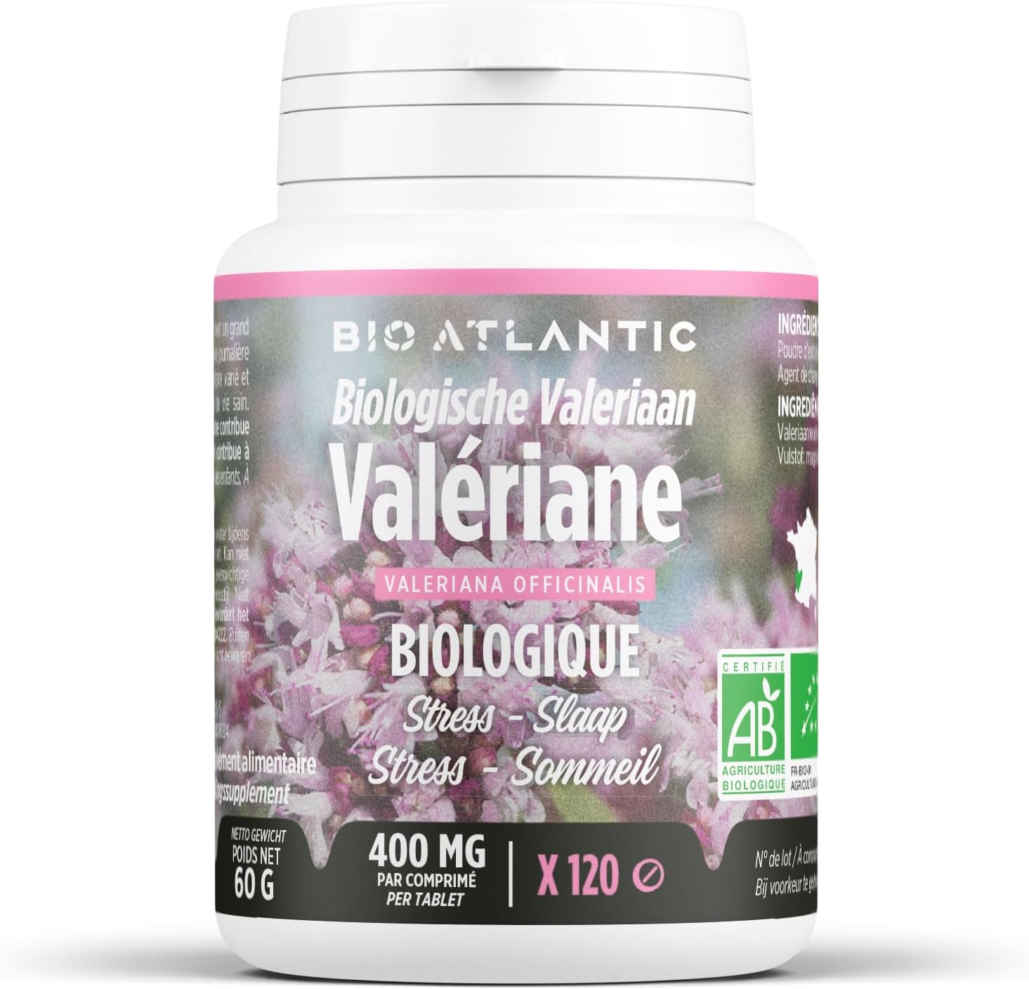 Valerian Bio Extract - Valeriana officinalis - 400 mg - 120 tablets - Image 2