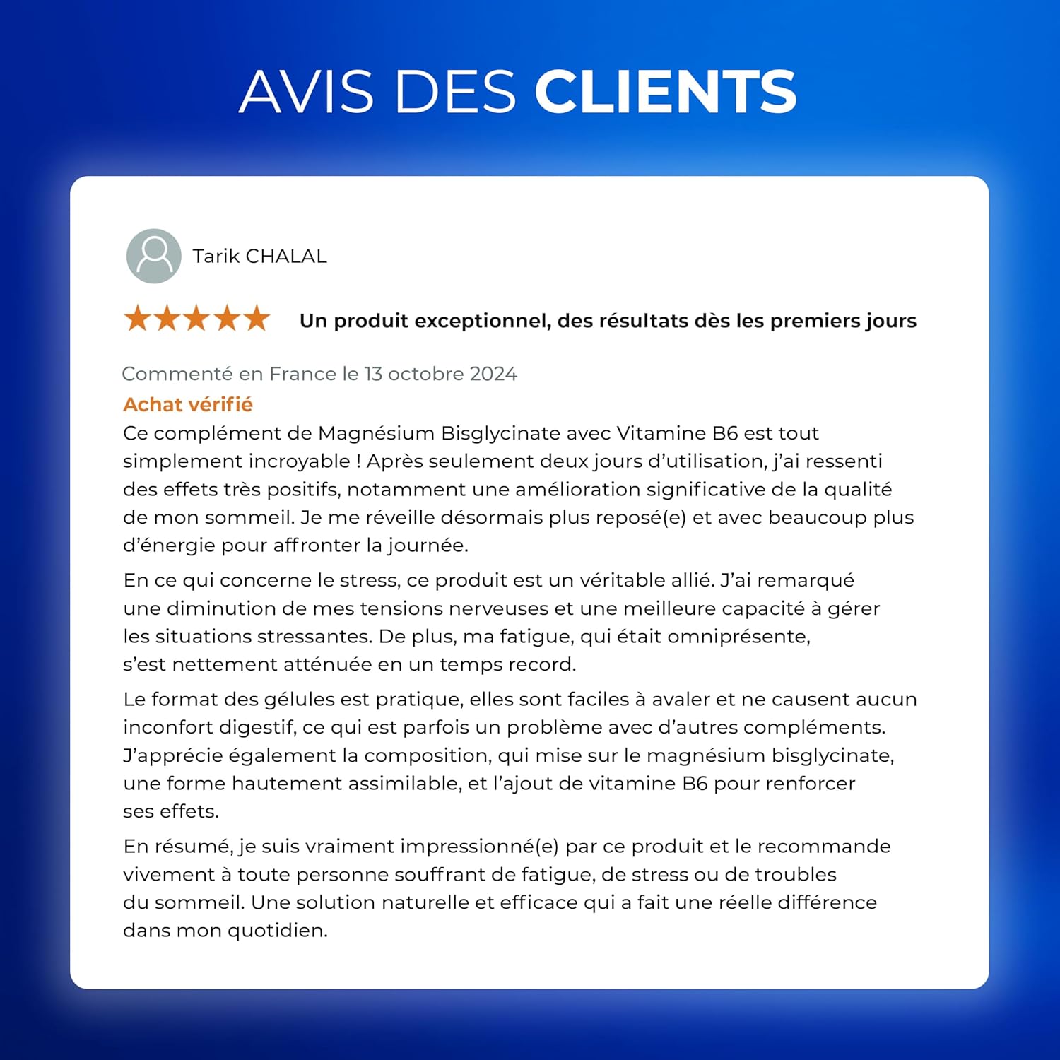 Magnesium Bisglycinate + Vitamin B6 - Sleep, Stress, Fatigue - Maximum Absorption & Easy Assimilation - 90 Vegan Capsules - Nutrimea - Made in France - Image 9